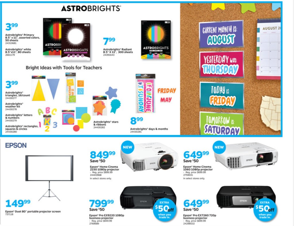 Staples Weekly Ad from July 26