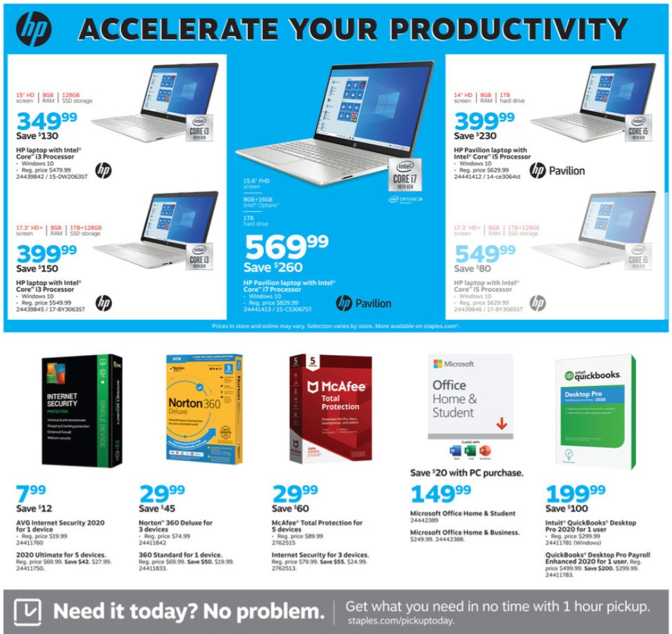 Staples Weekly Ad from July 26