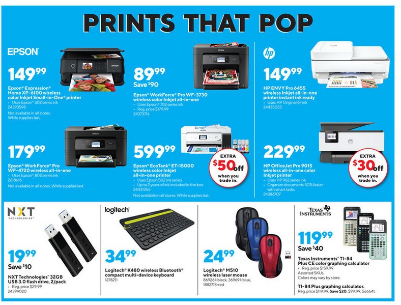 Staples Weekly Ad from September 6