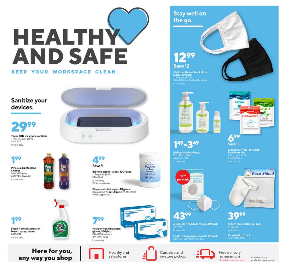 Staples Weekly Ad from October 4