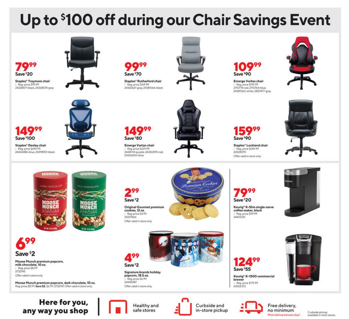 Staples Weekly Ad from December 13