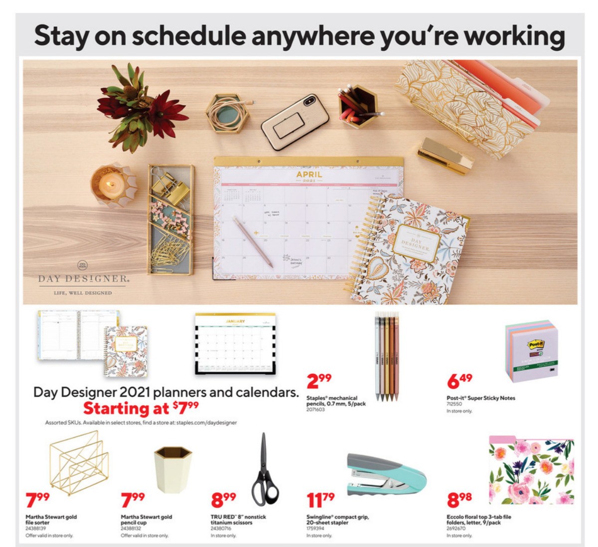 Staples Weekly Ad from December 20