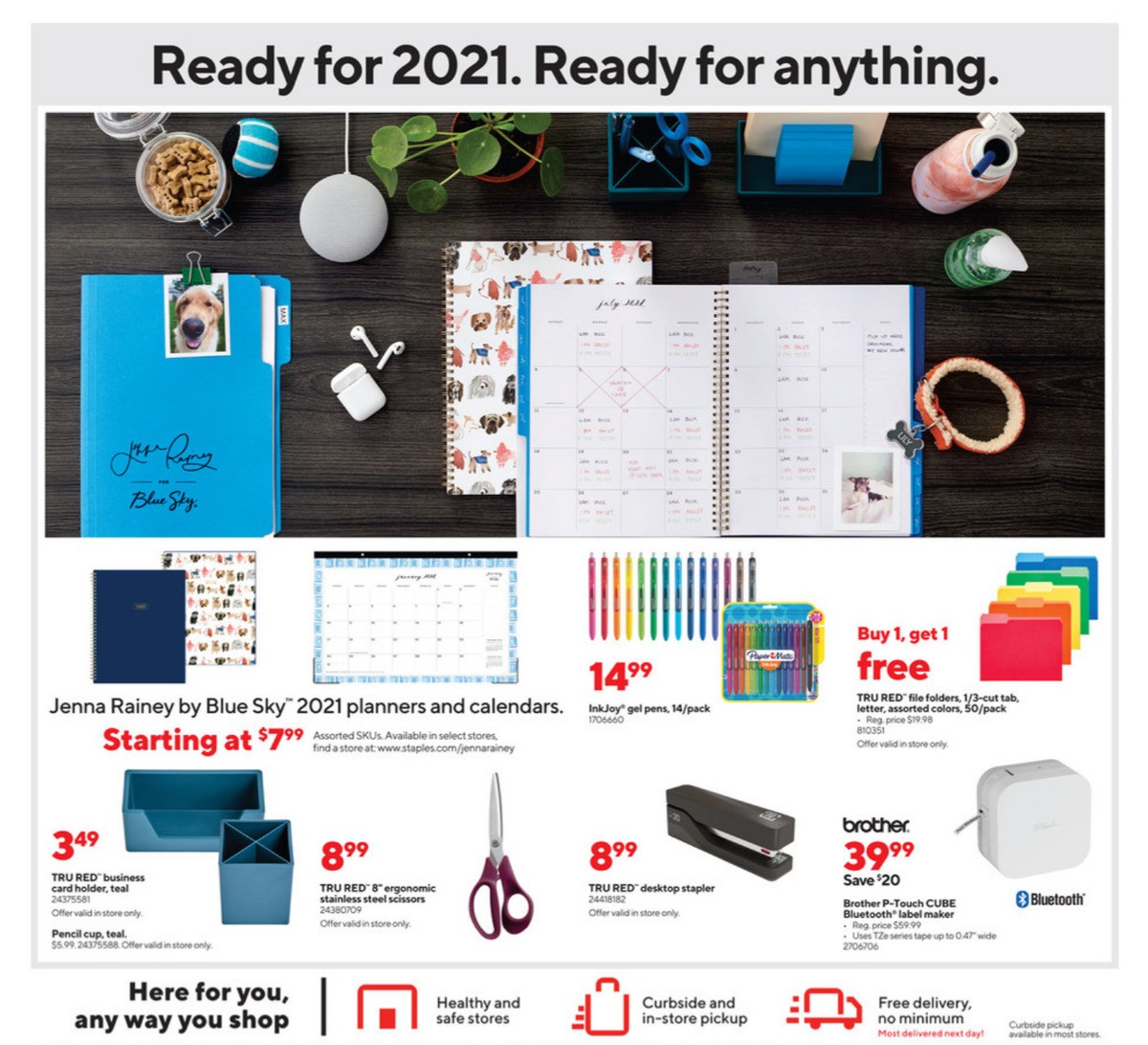 Staples Weekly Ad from January 10