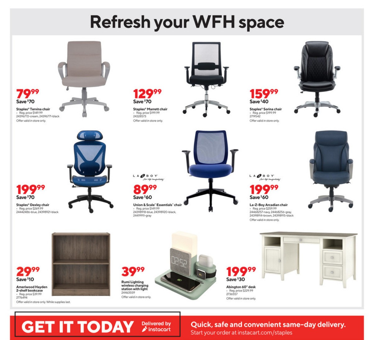 Staples Weekly Ad from April 4