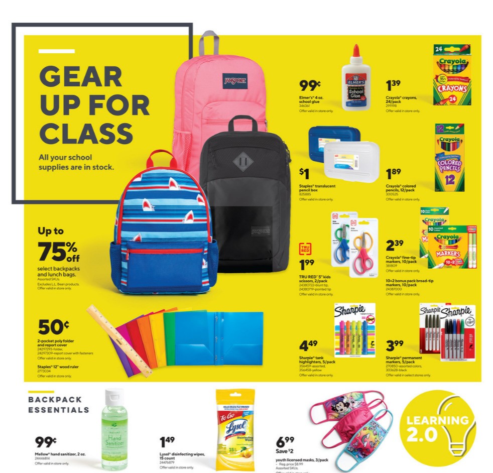 Staples Weekly Ad from April 11