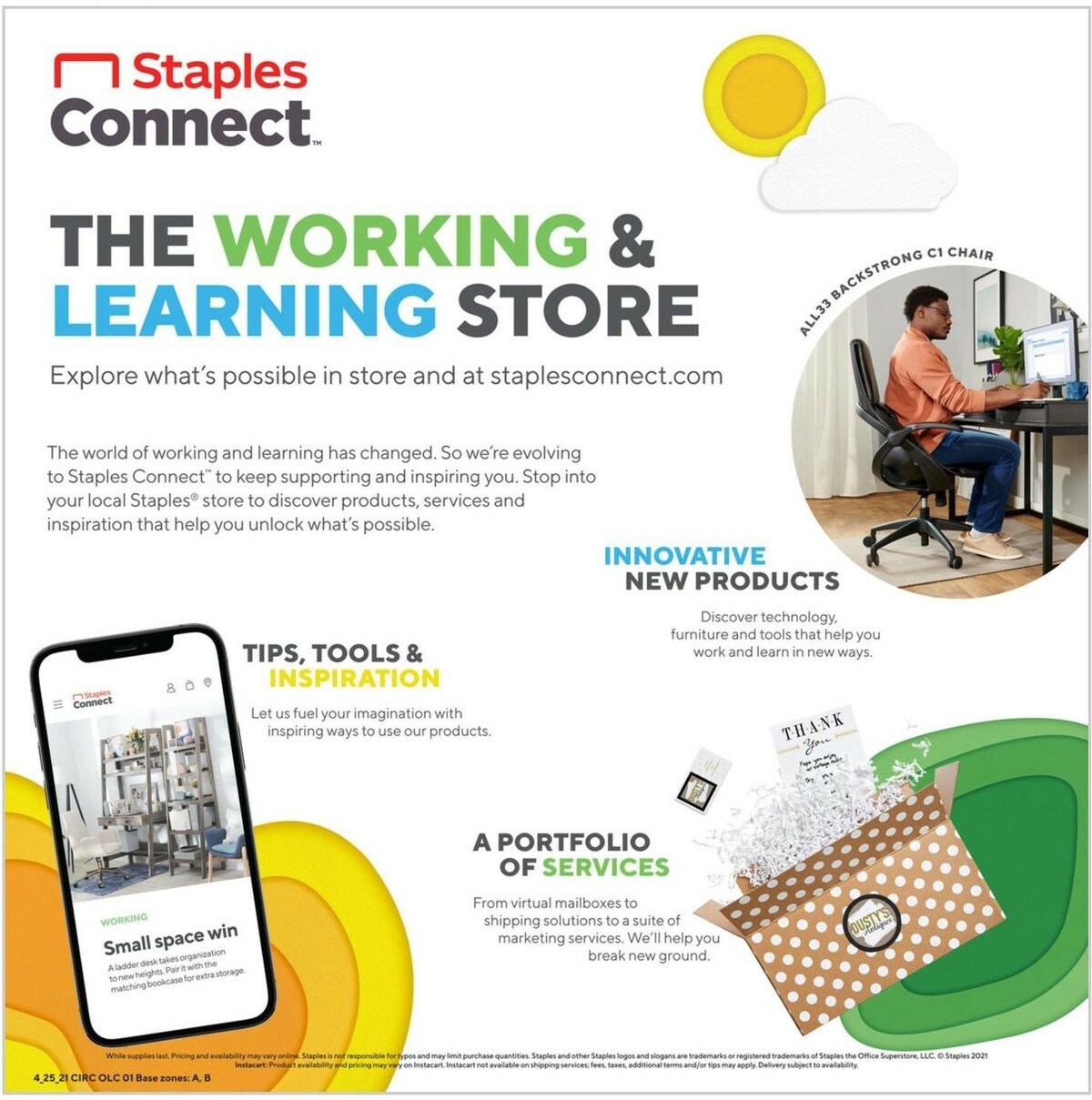 Staples Weekly Ad from April 25
