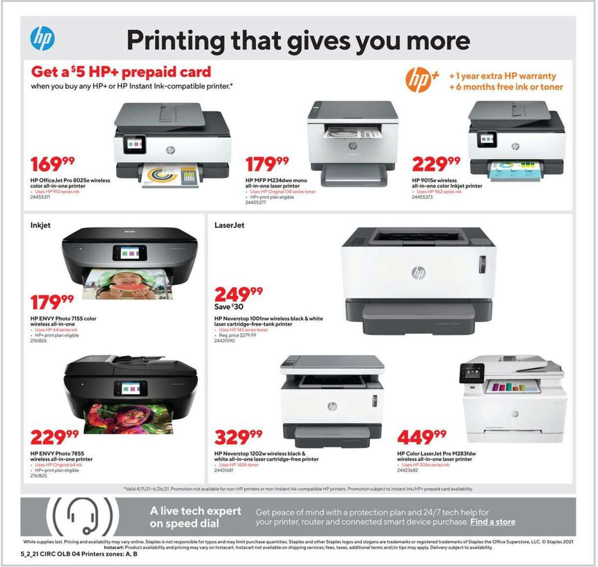 Staples Weekly Ad from May 2