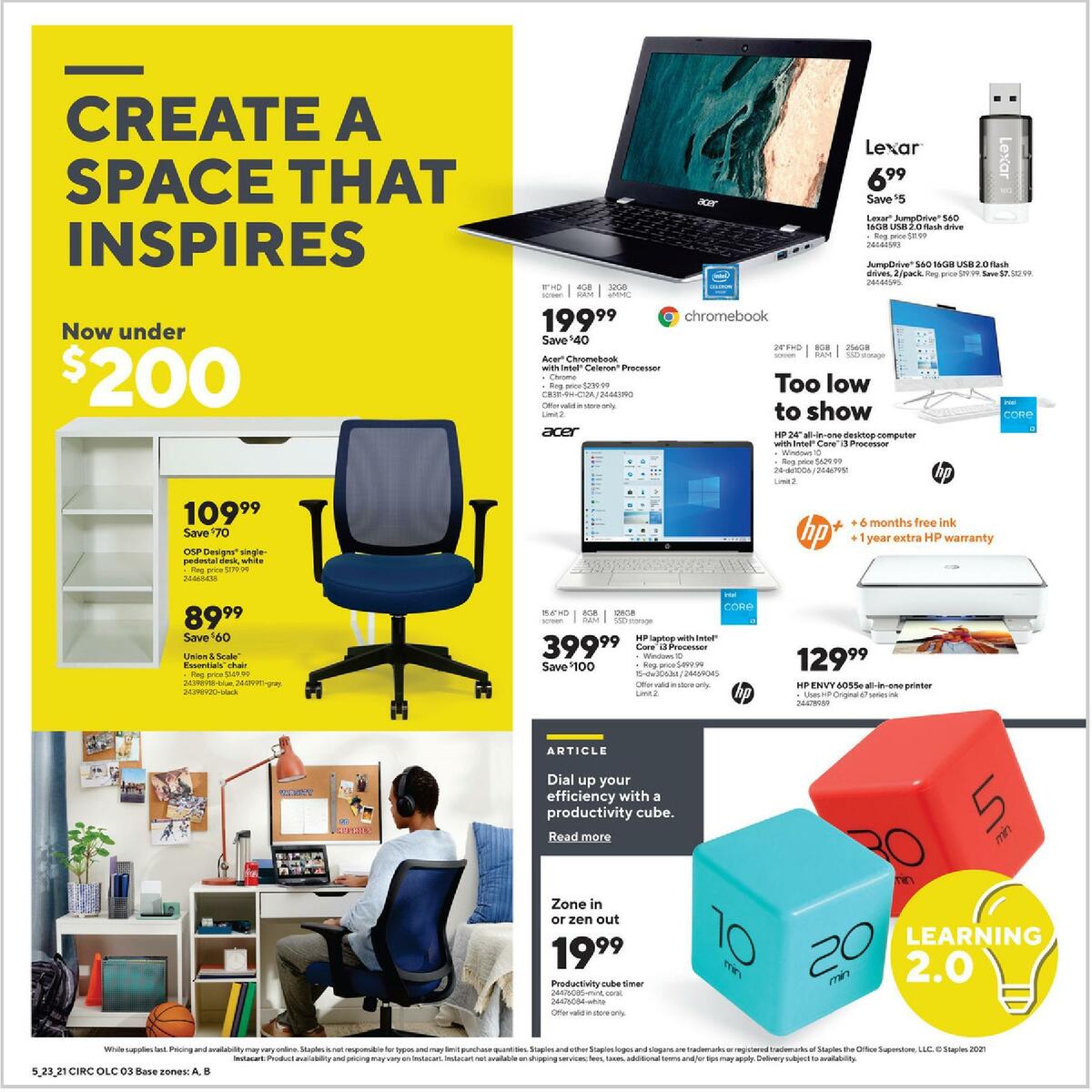 Staples Weekly Ad from May 23
