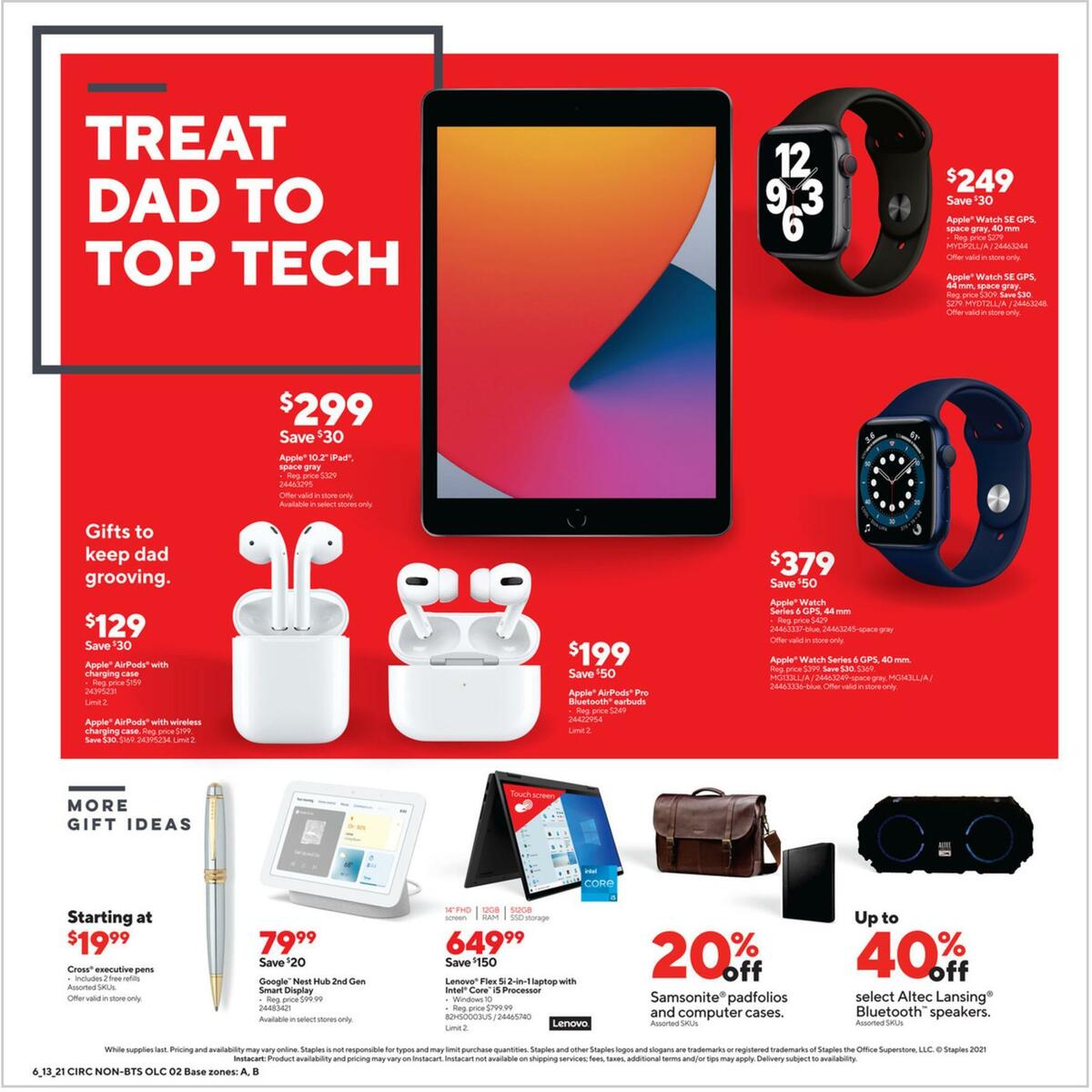 Staples Weekly Ad from June 13