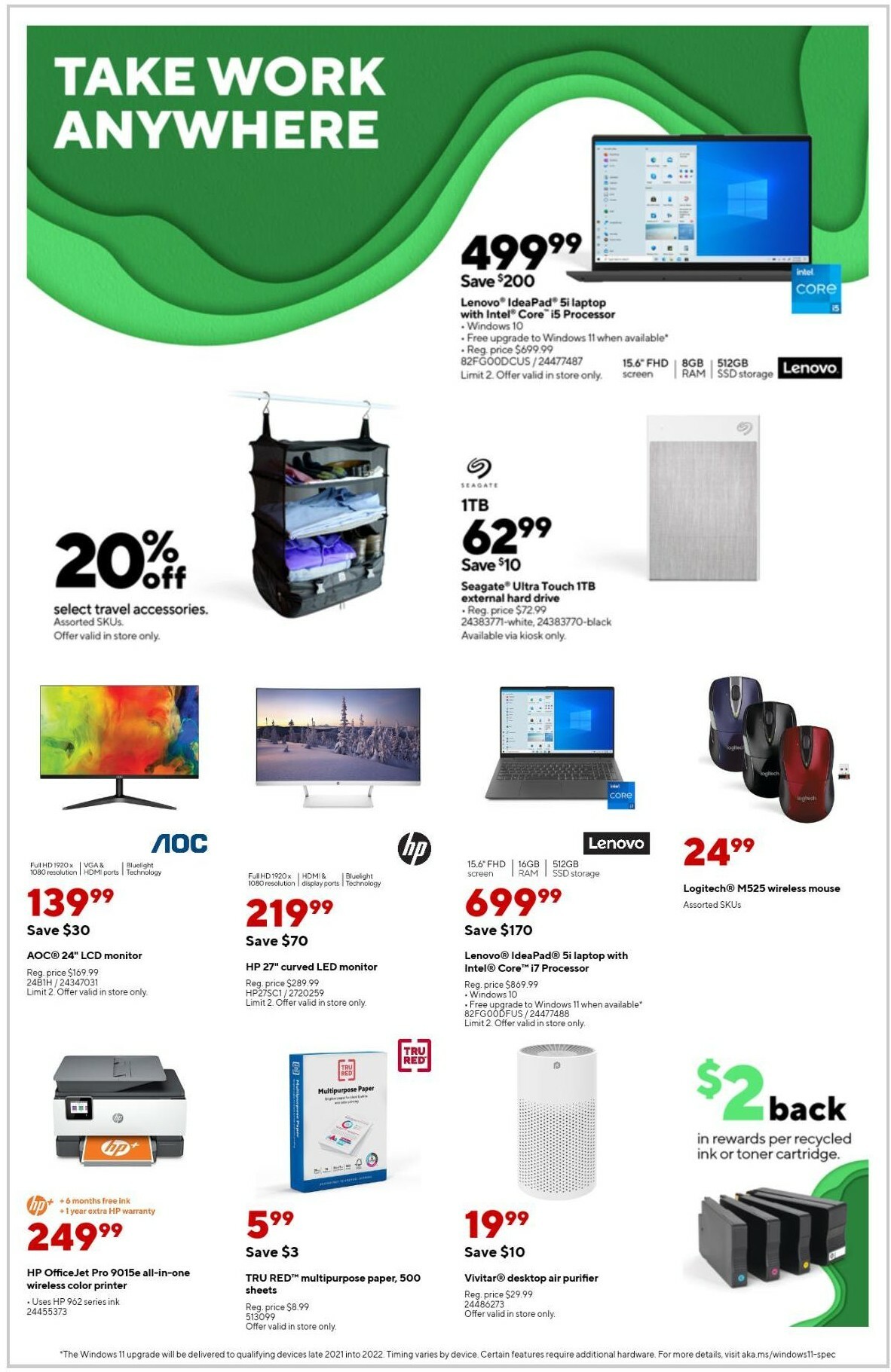 Staples Weekly Ad from October 24