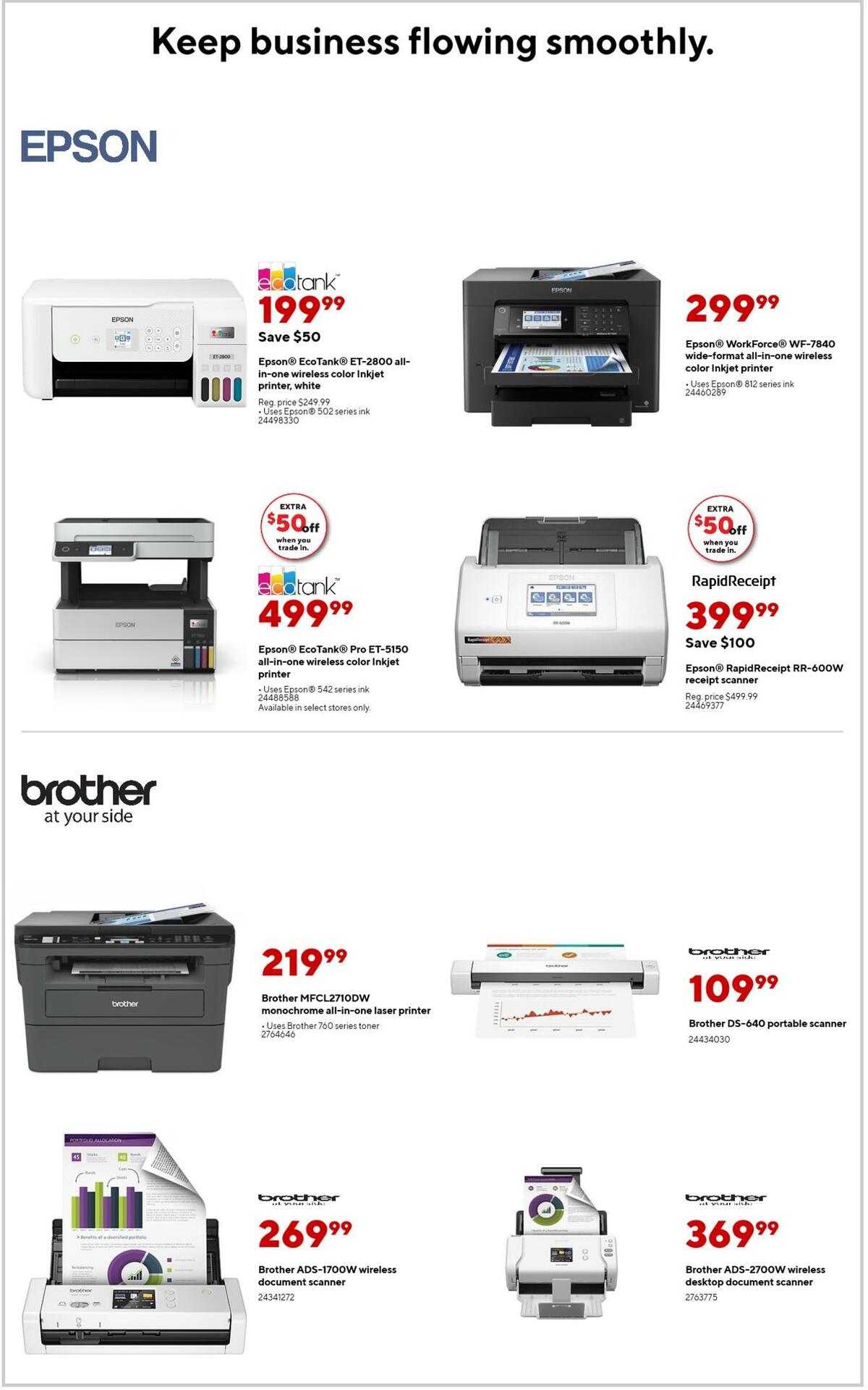 Staples Weekly Ad from November 7
