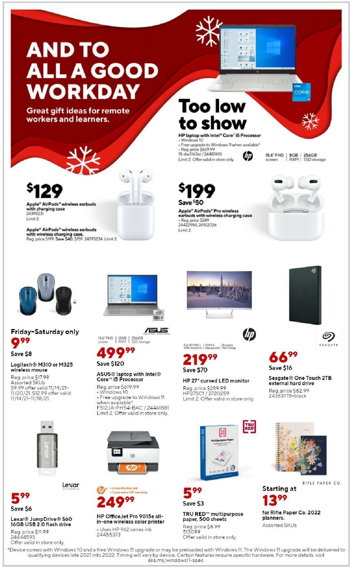 Staples Weekly Ad from November 14