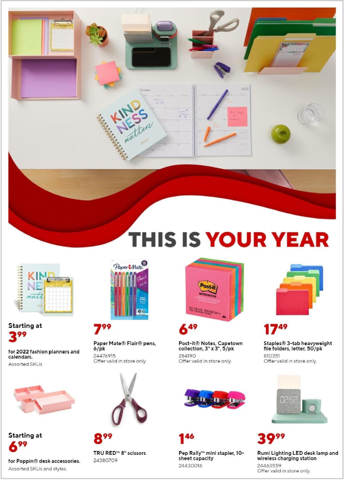 Staples Weekly Ad from December 5