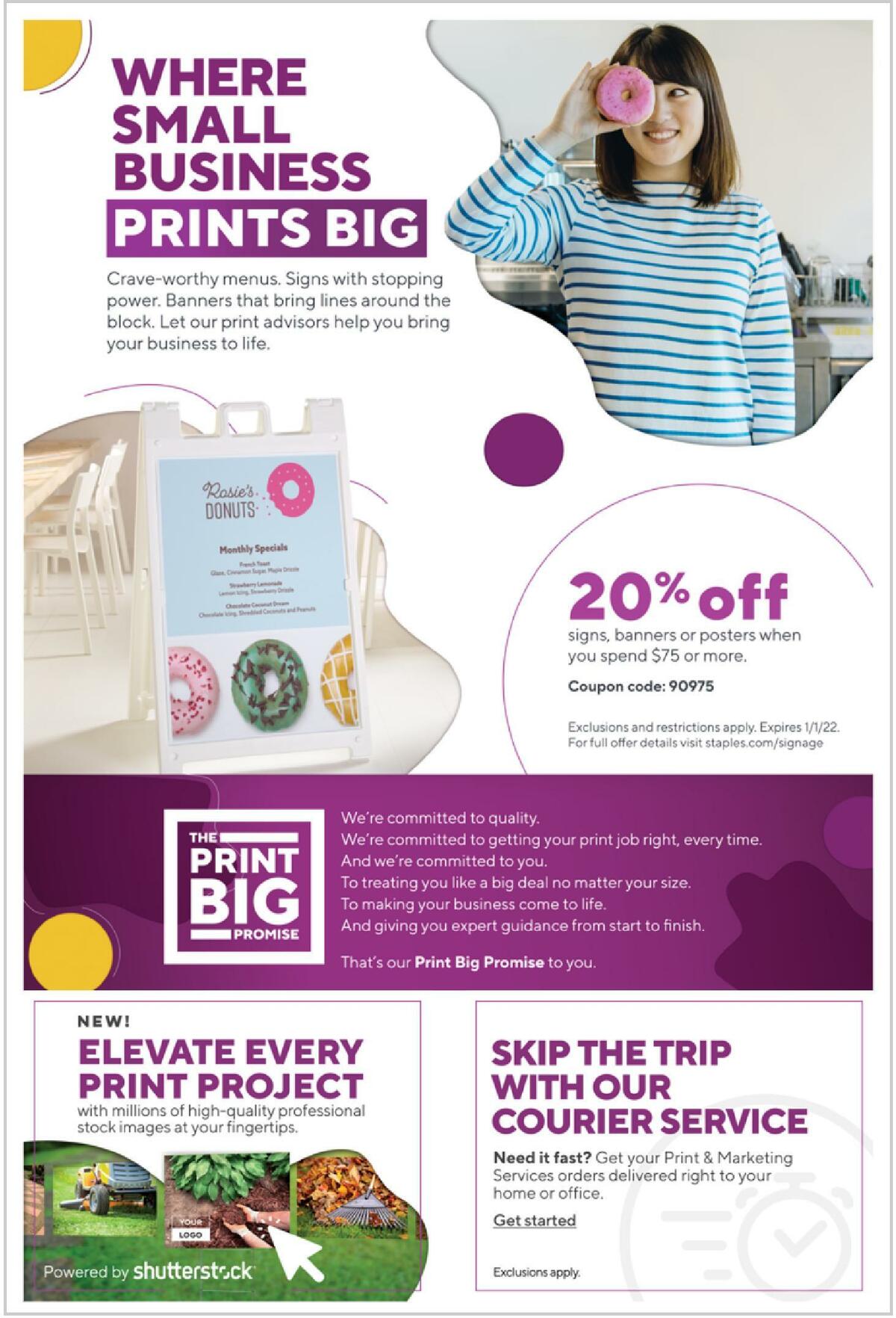 Staples Weekly Ad from December 5