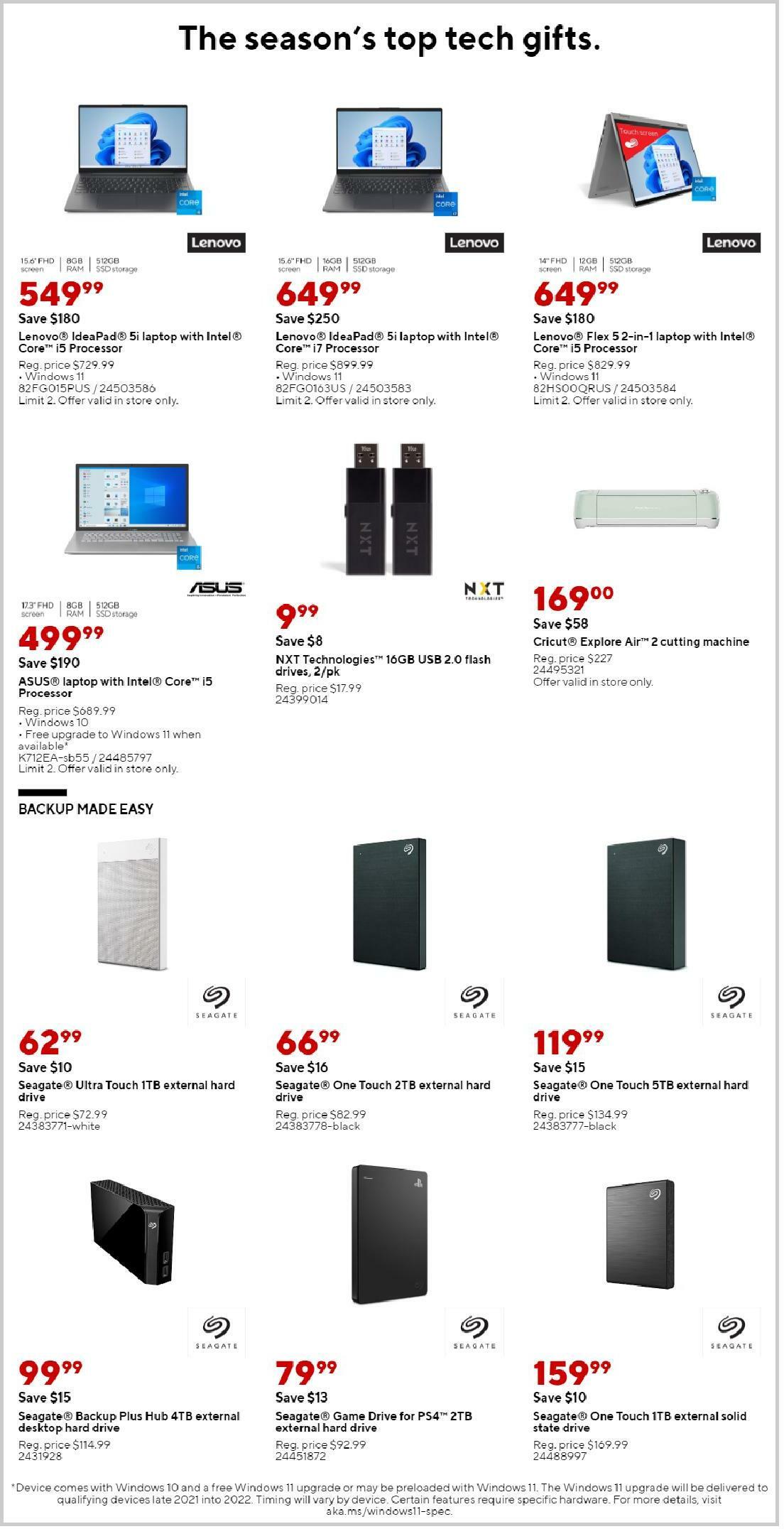 Staples Weekly Ad from December 5