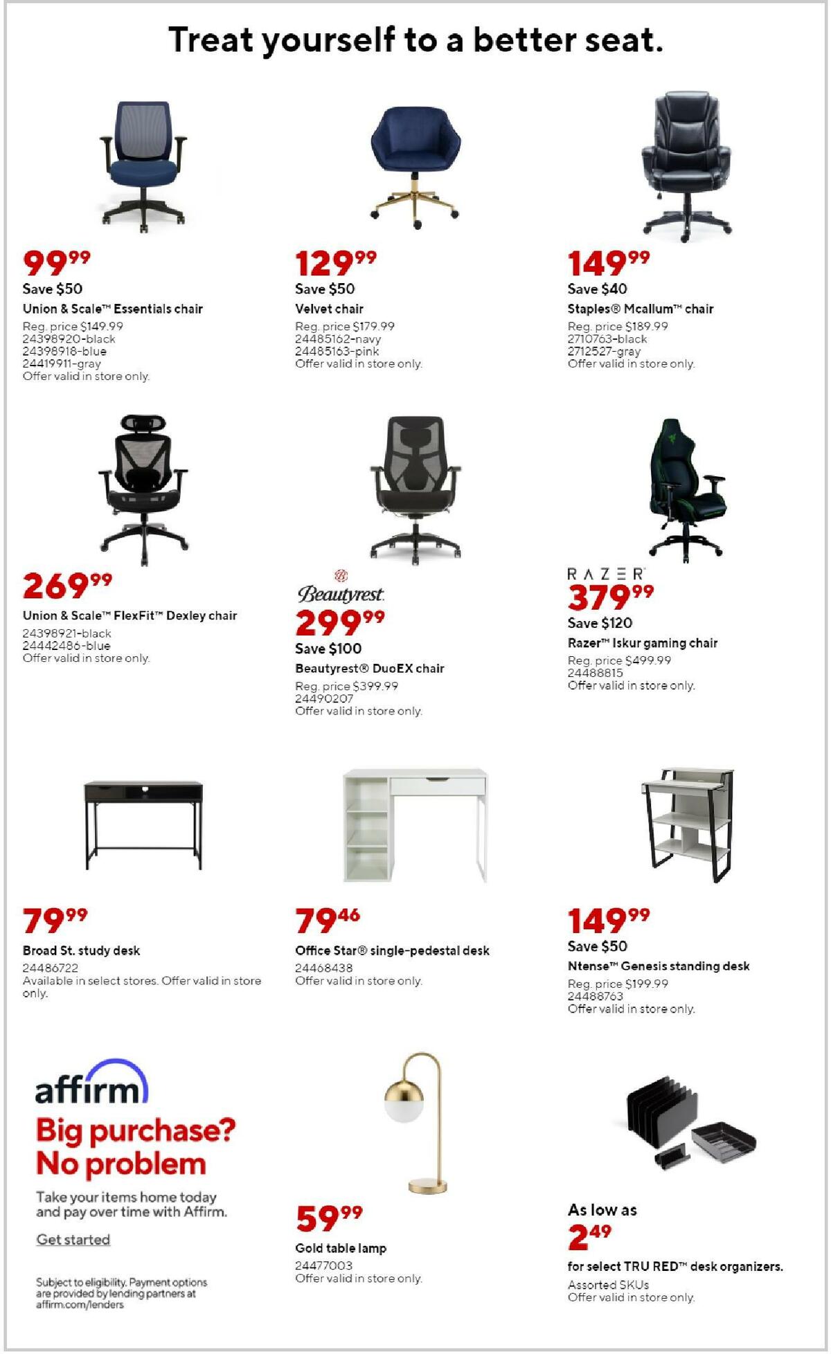 Staples Weekly Ad from December 5
