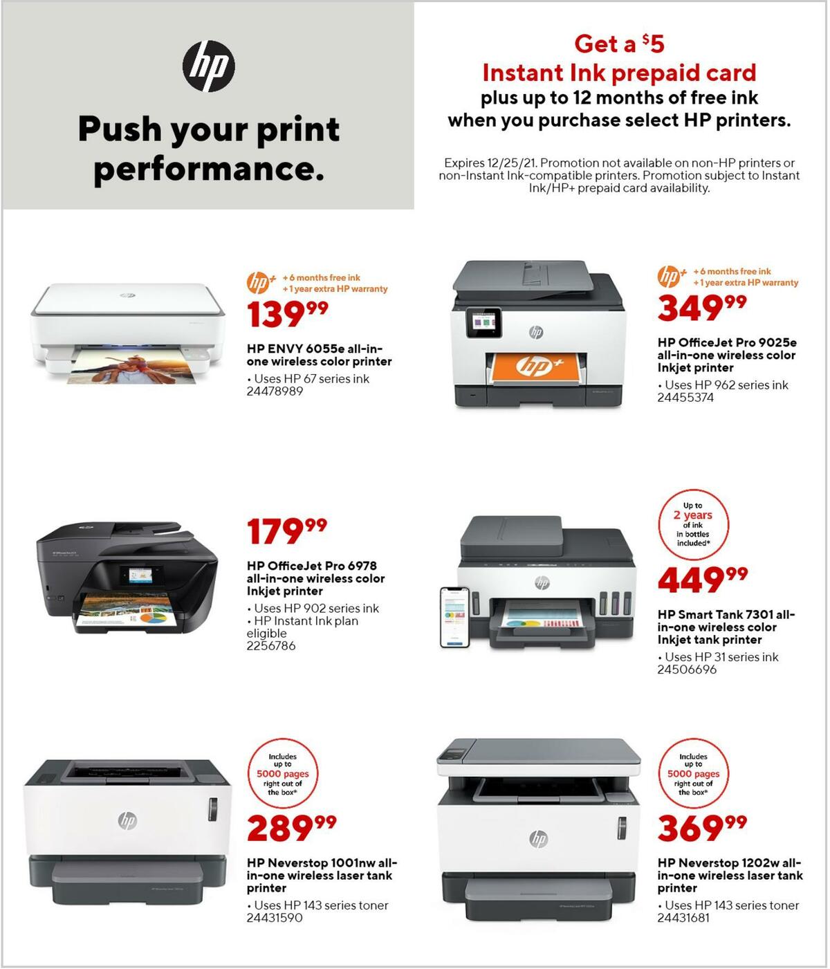 Staples Weekly Ad from December 12