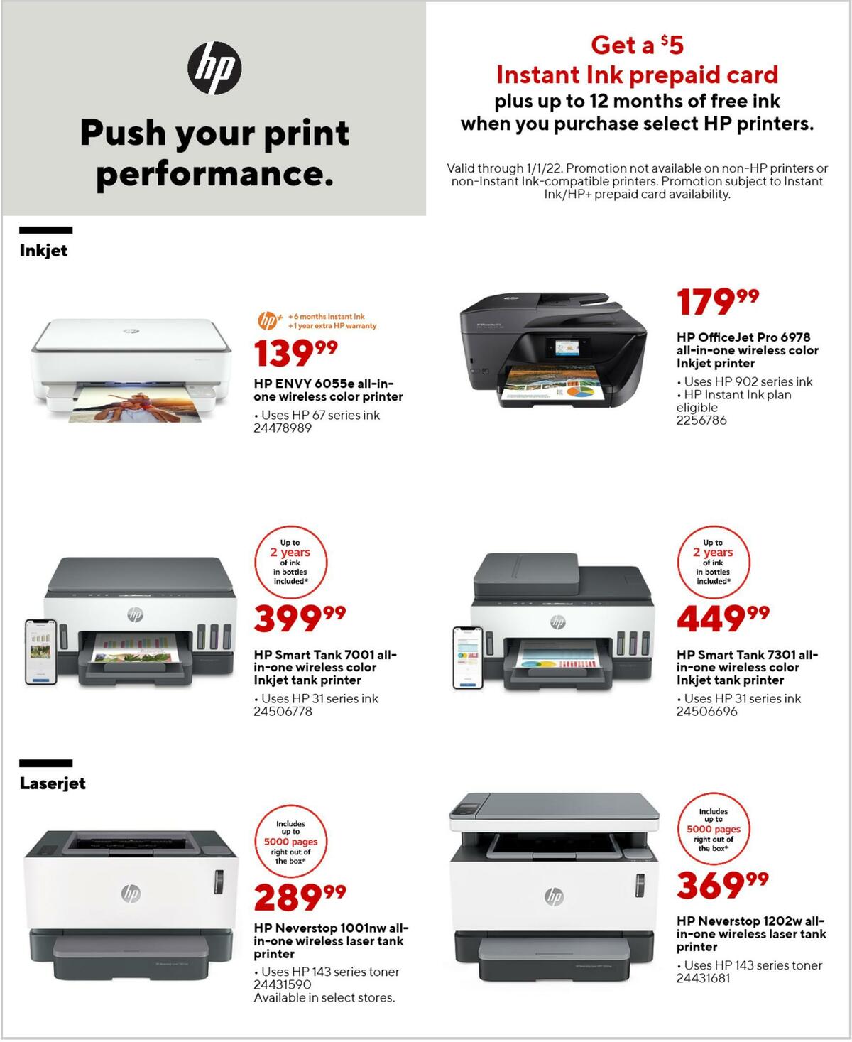 Staples Weekly Ad from December 26