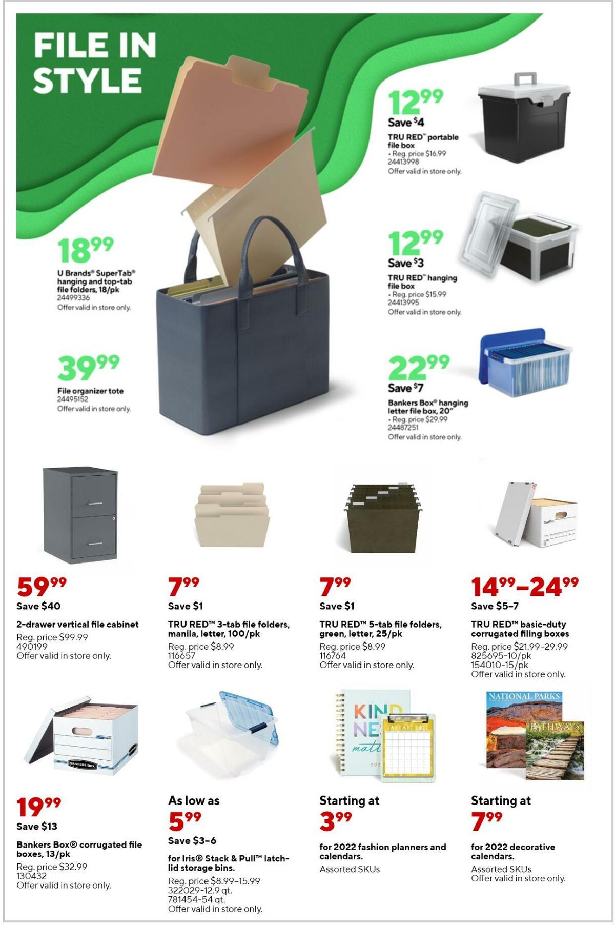 Staples Weekly Ad from January 16
