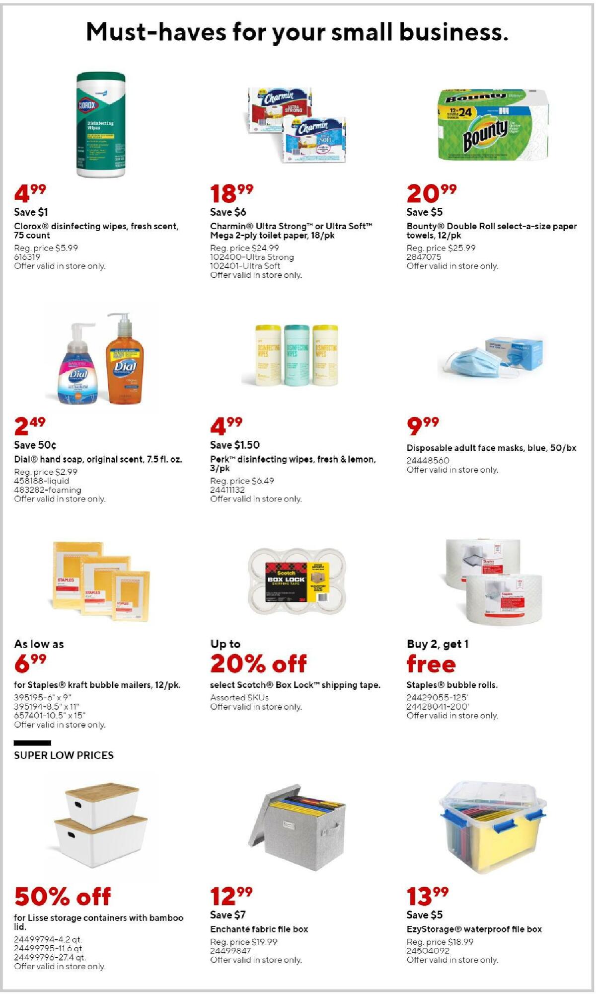Staples Weekly Ad from May 29
