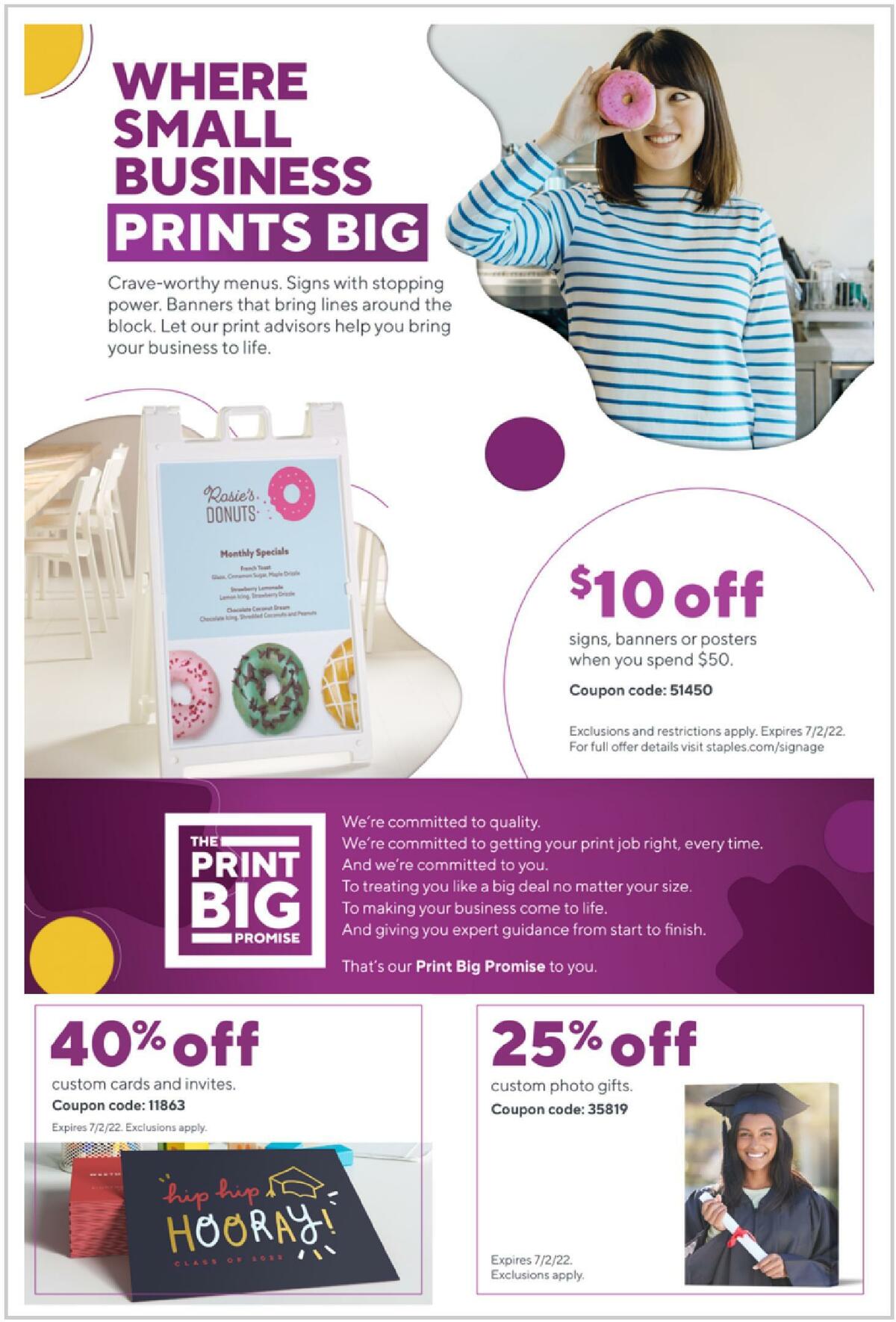 Staples Weekly Ad from May 29