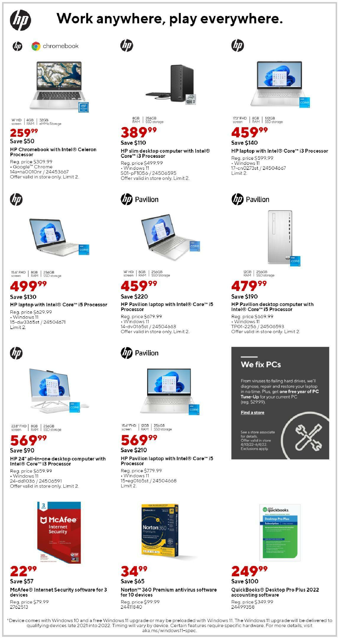 Staples Weekly Ad from May 29