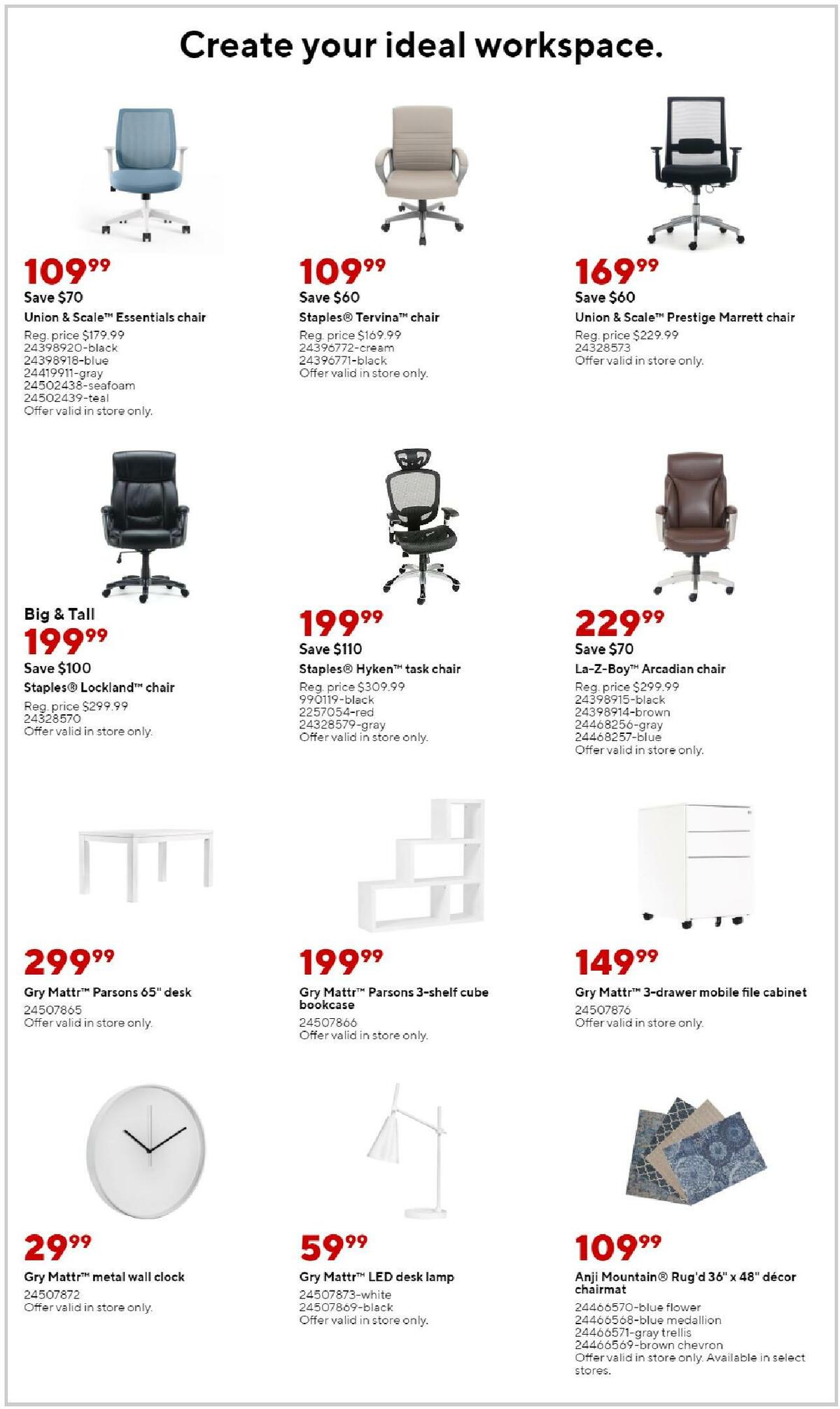 Staples Weekly Ad from May 29