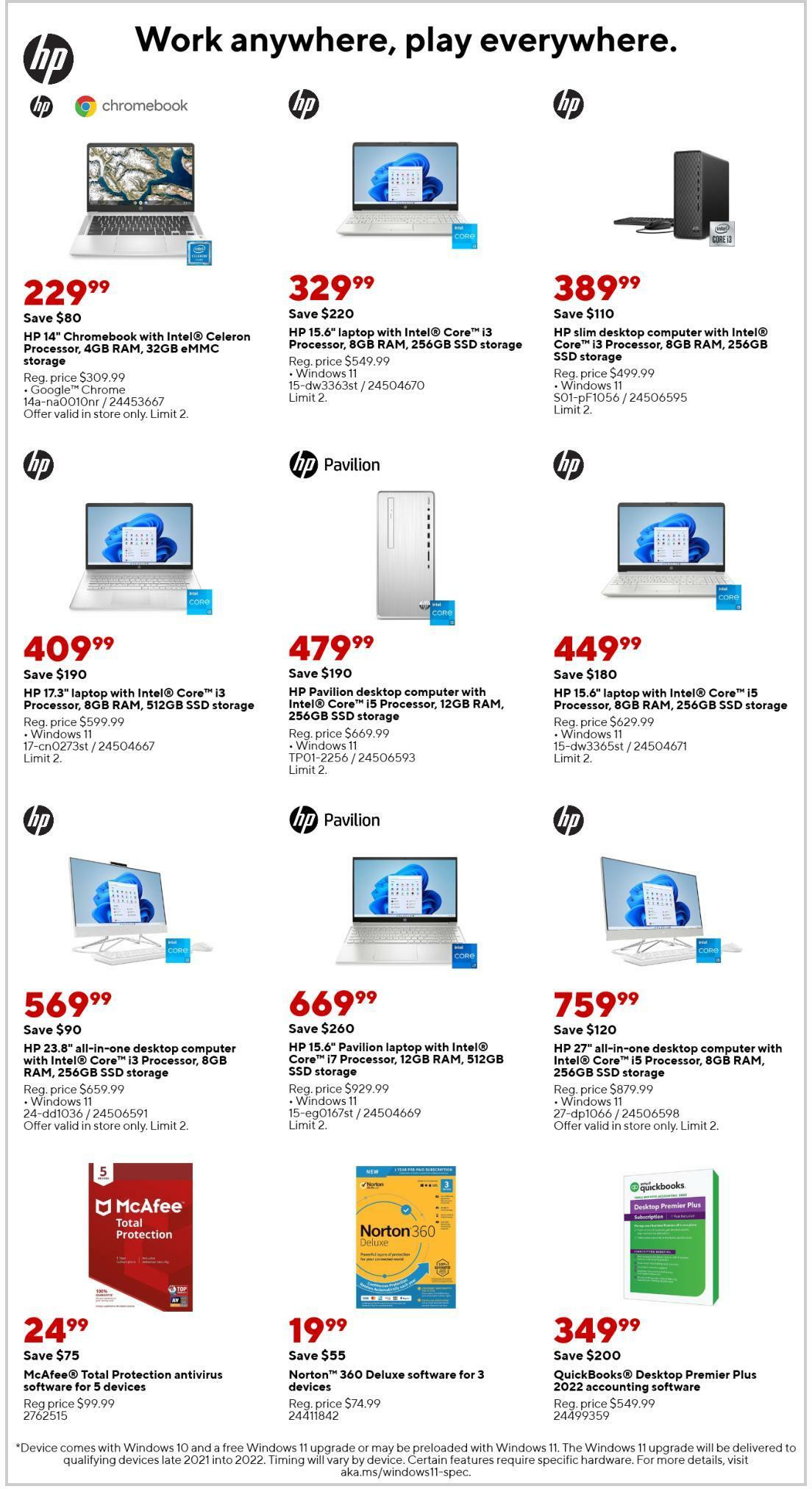 Staples Weekly Ad from August 21