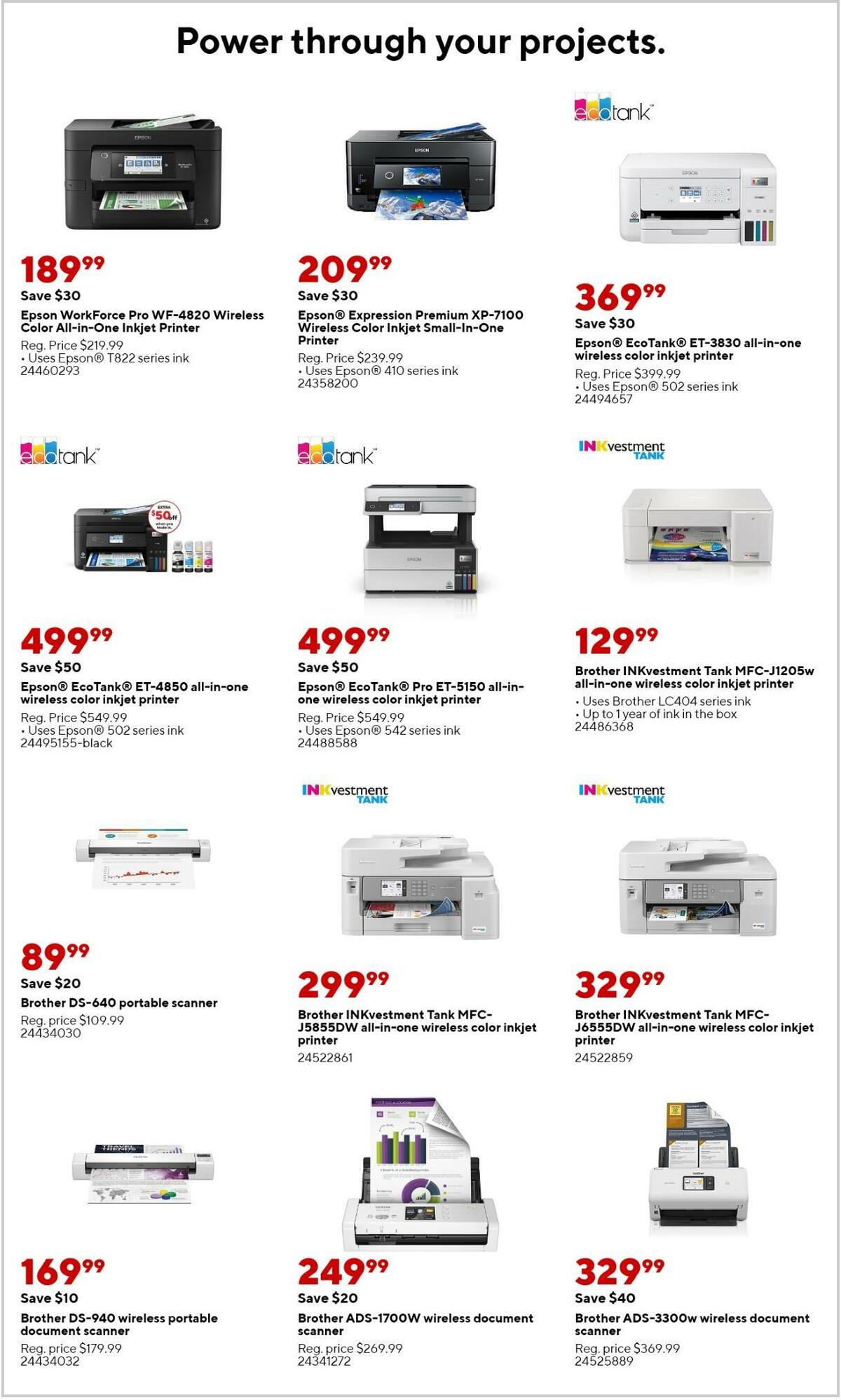 Staples Weekly Ad from August 21