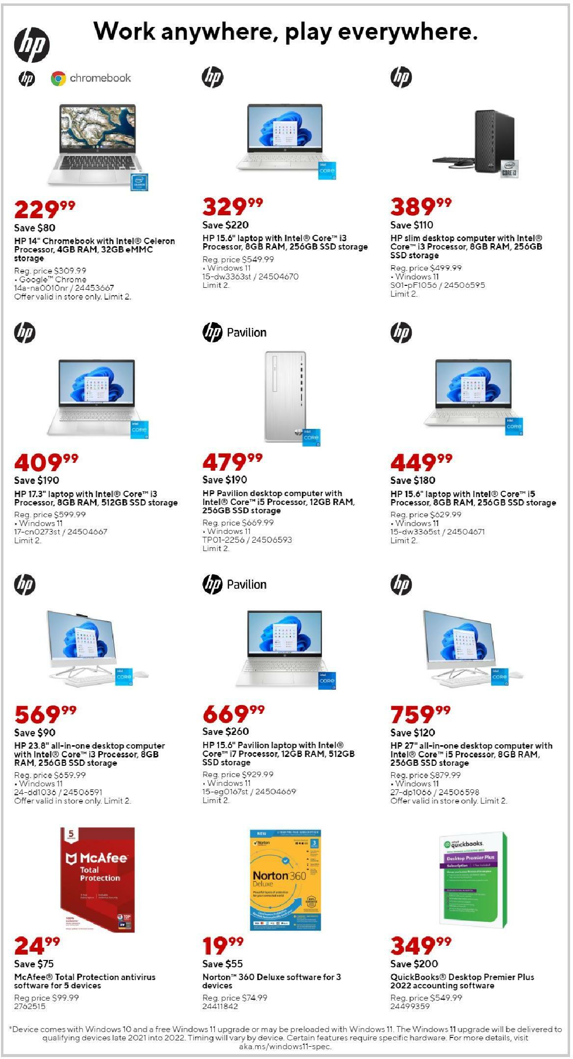 Staples Weekly Ad from August 28