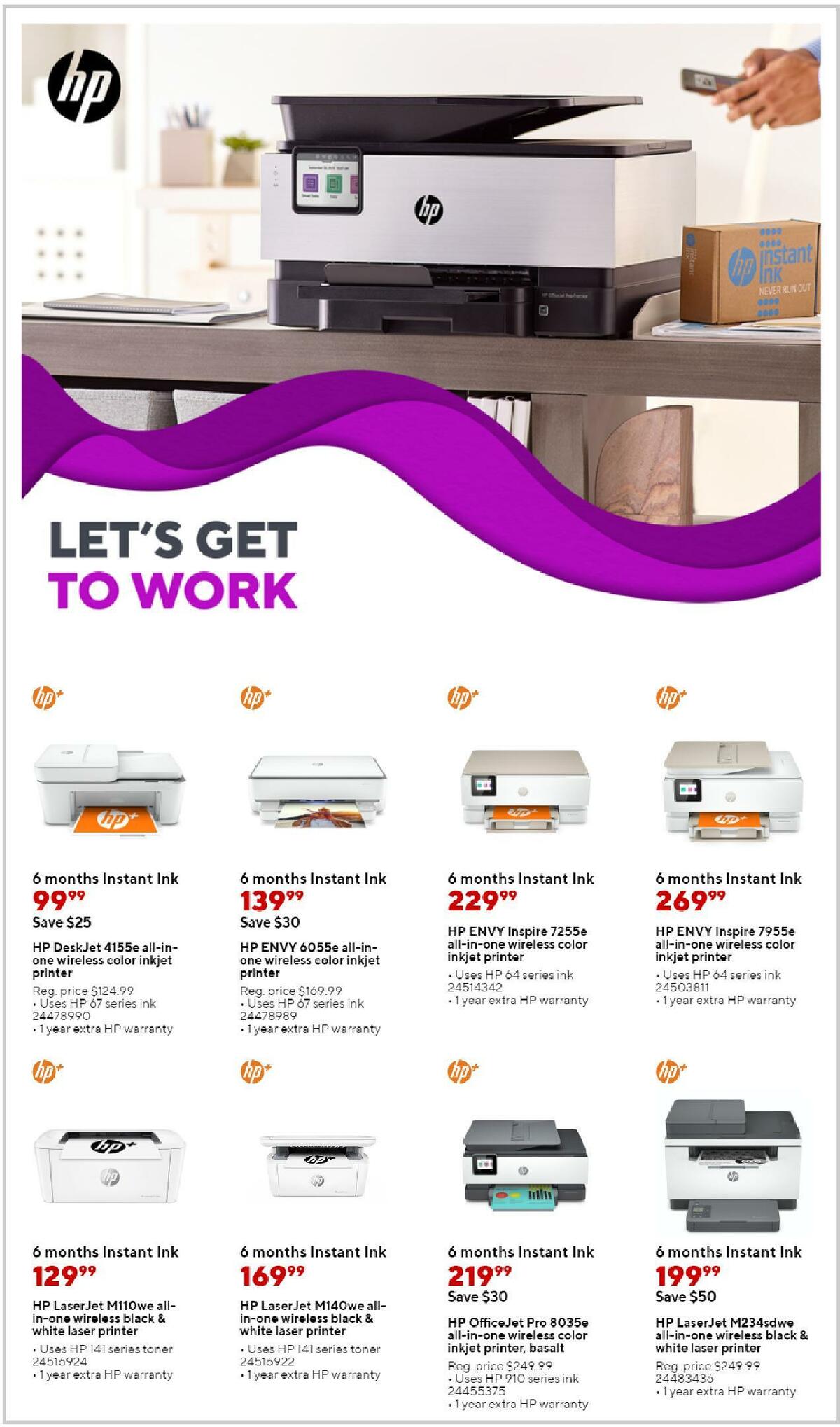 Staples Weekly Ad from August 28