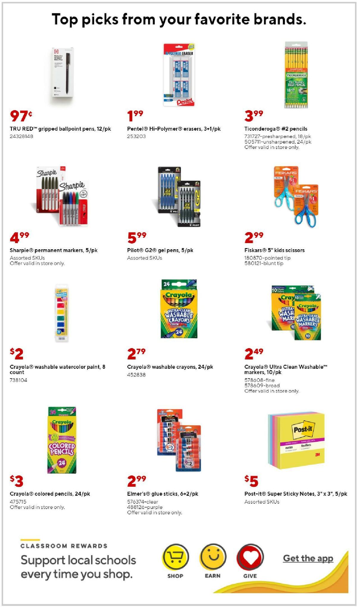 Staples Weekly Ad from August 28
