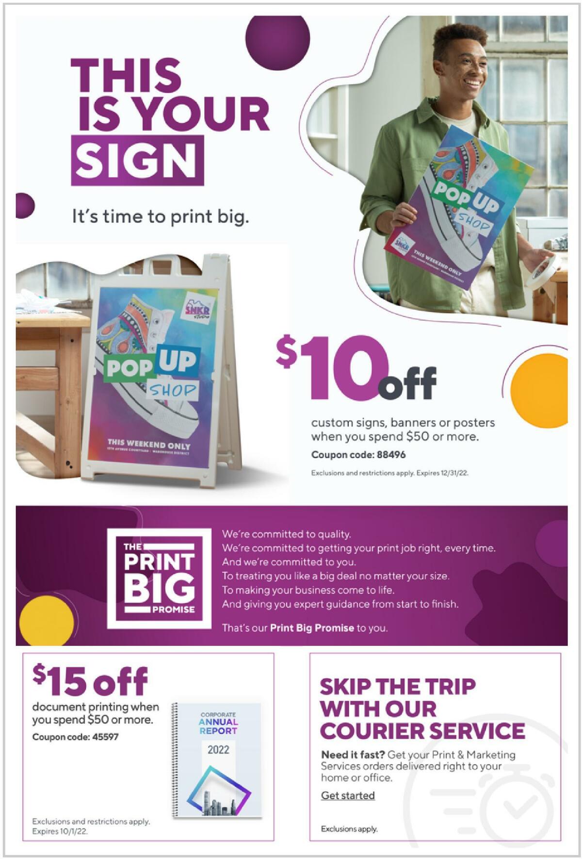 Staples Weekly Ad from September 18