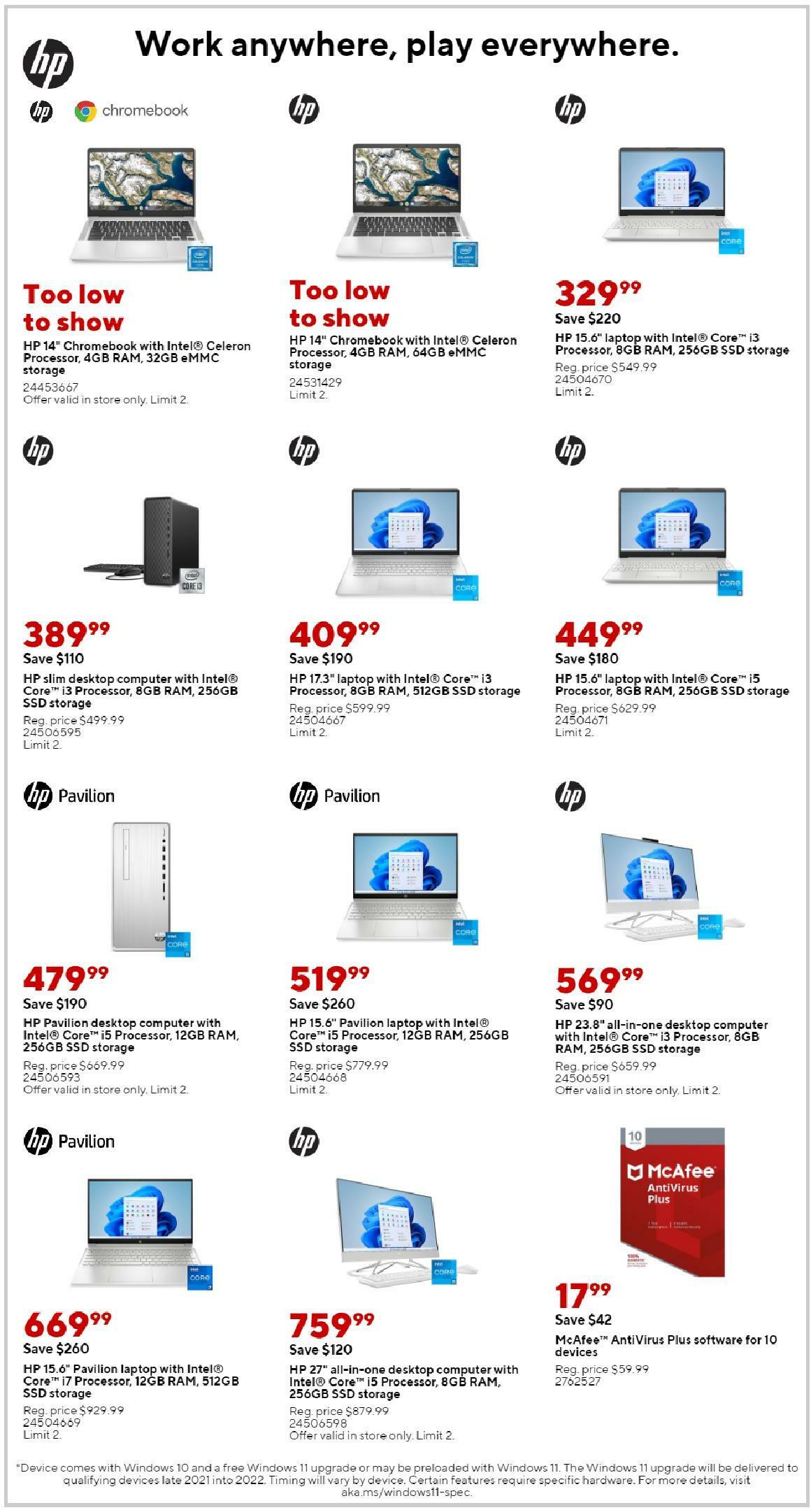 Staples Weekly Ad from September 18