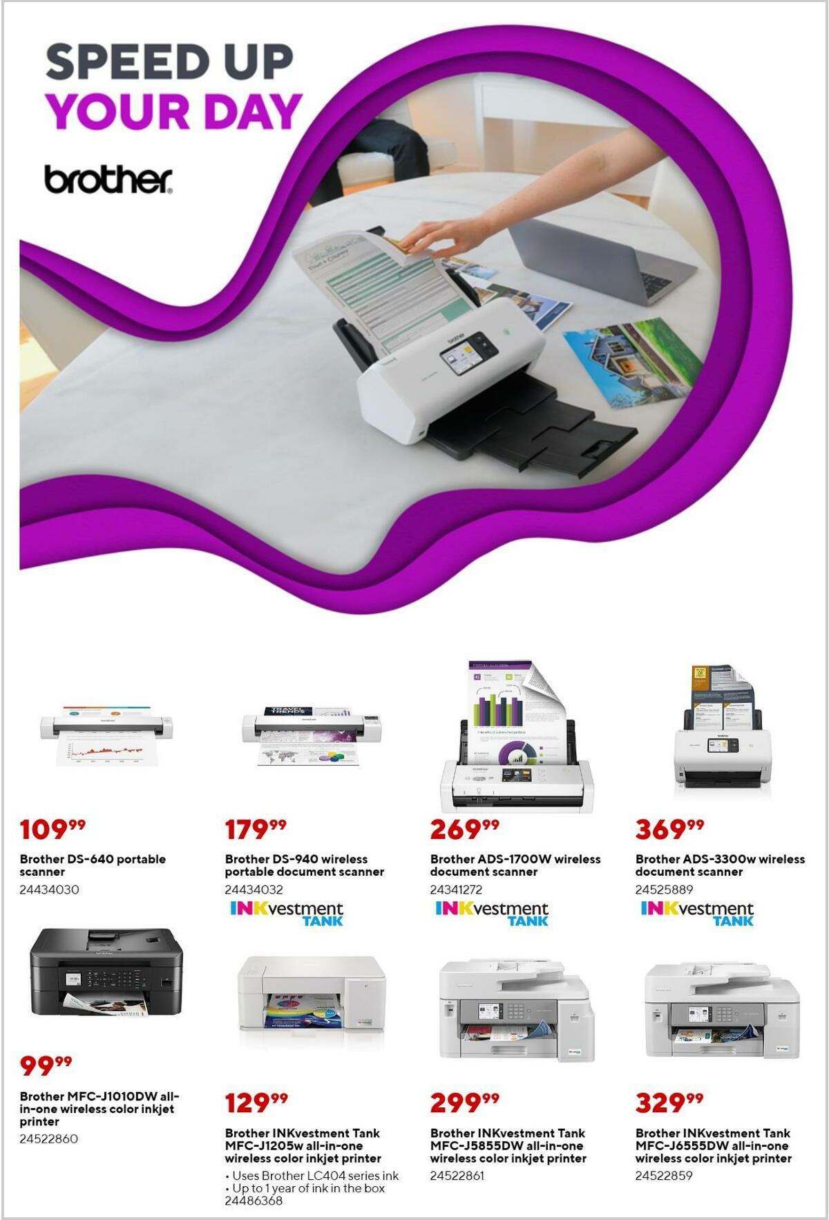 Staples Weekly Ad from September 25