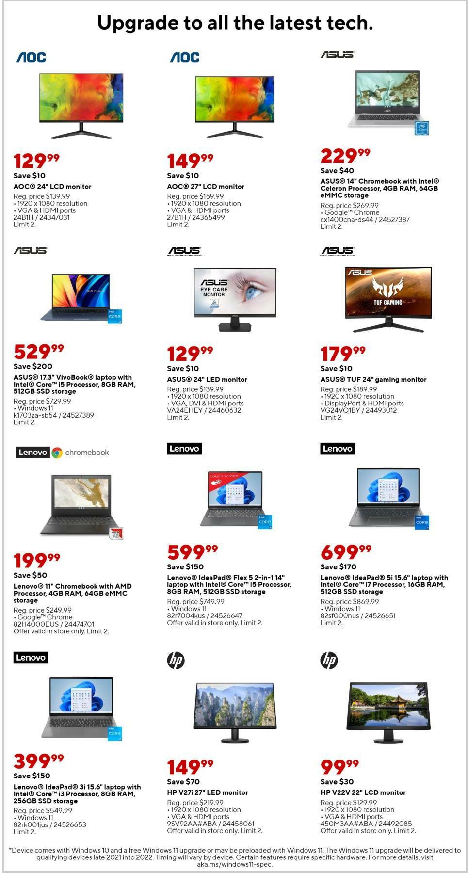 Staples Weekly Ad from September 25