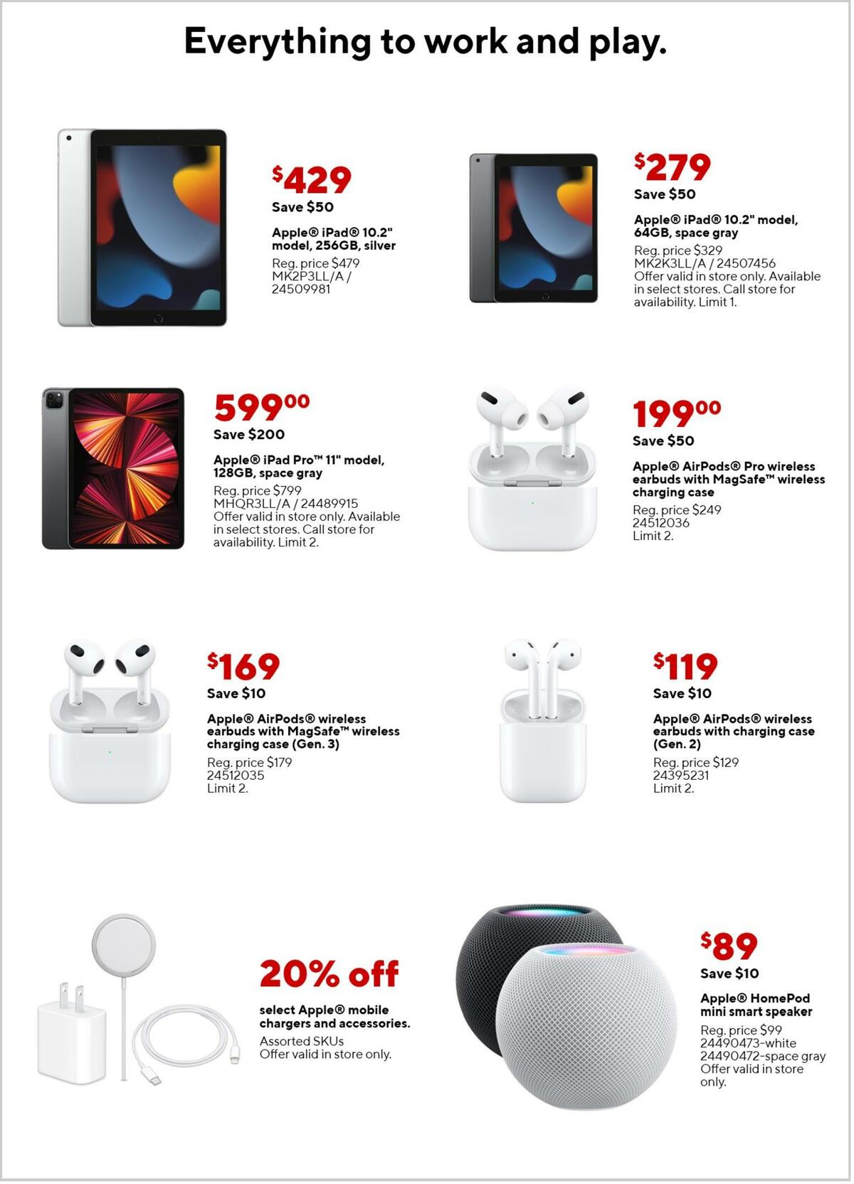 Staples Weekly Ad from October 2