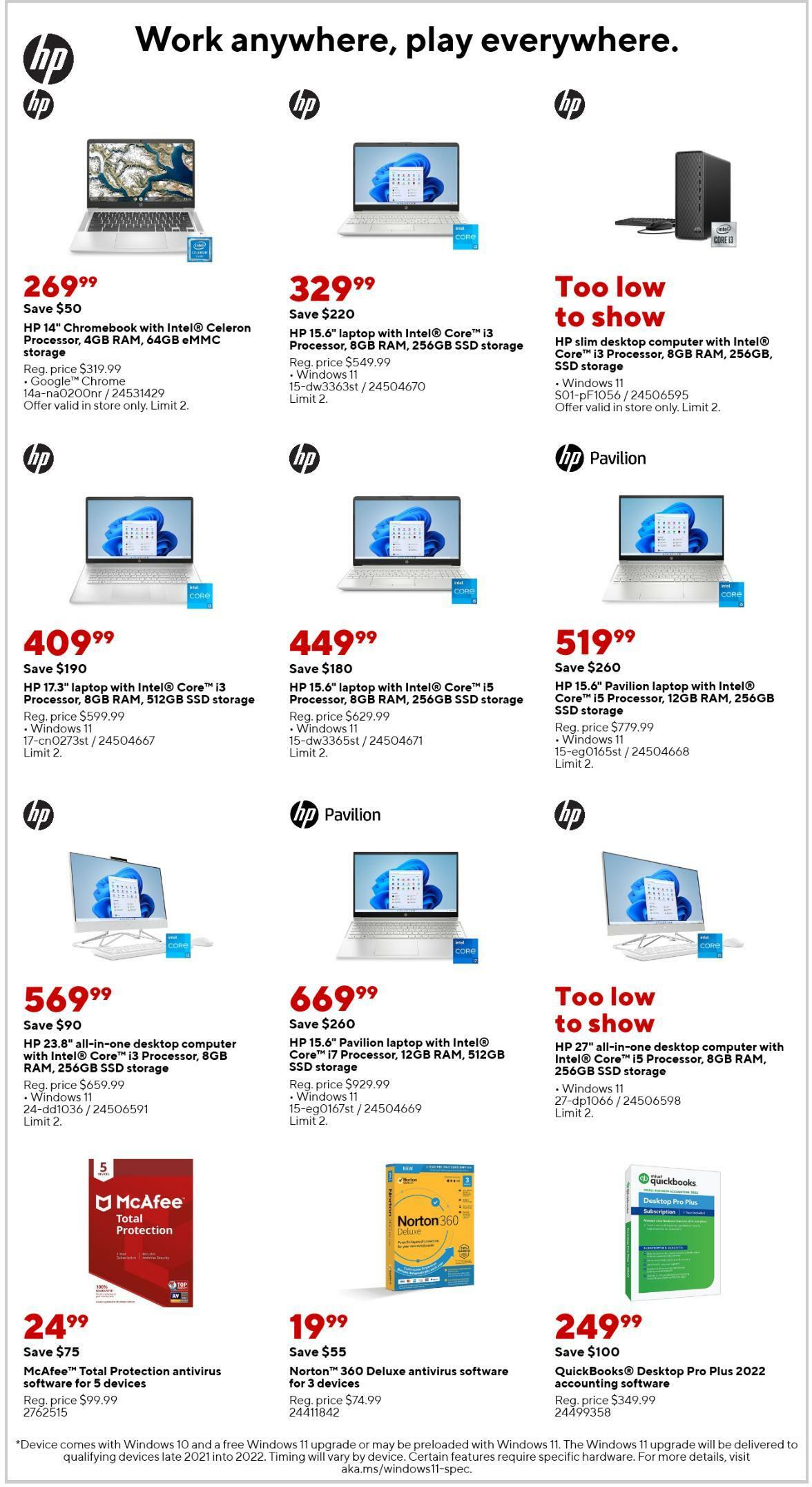 Staples Weekly Ad from October 2