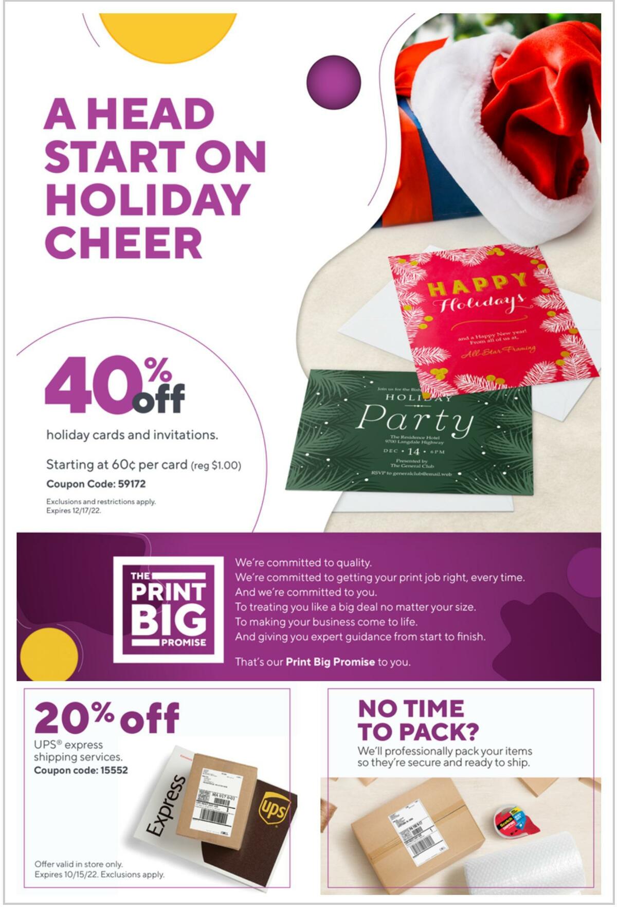 Staples Weekly Ad from October 9