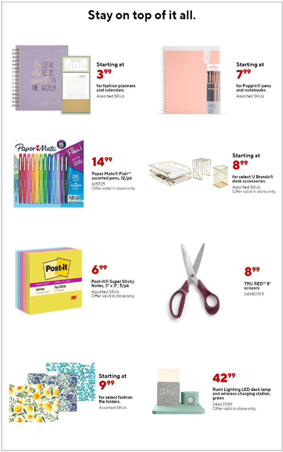 Staples Weekly Ad from October 30