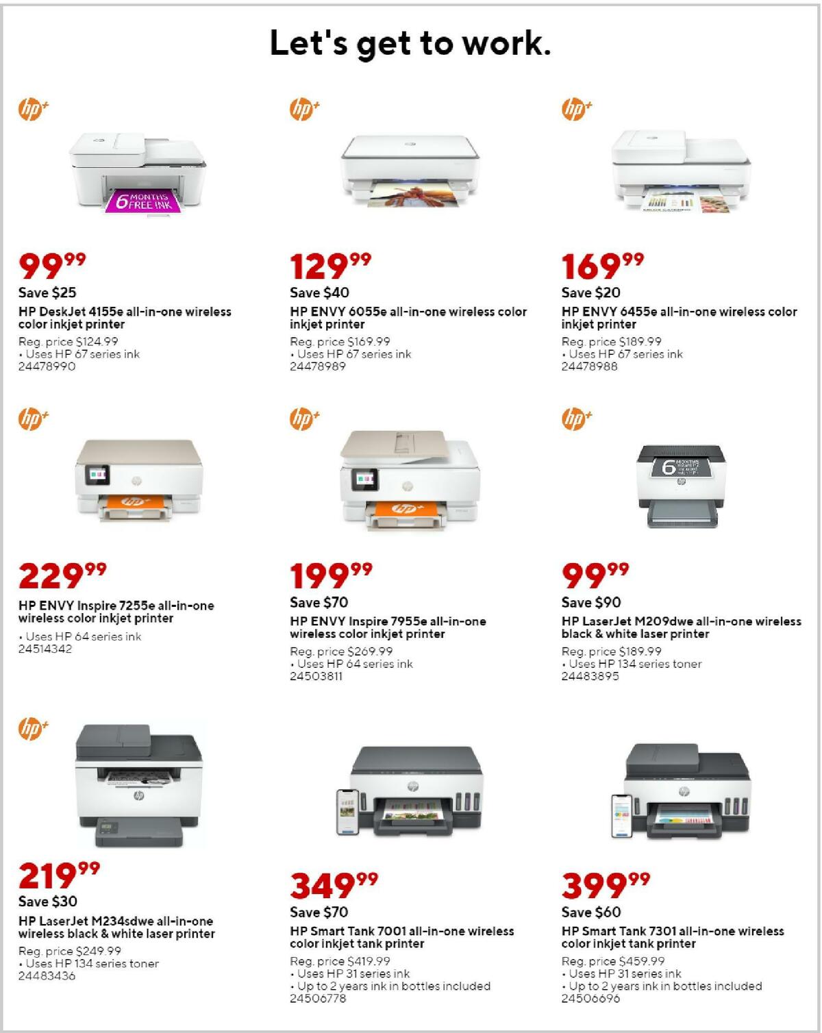Staples Weekly Ad from October 30