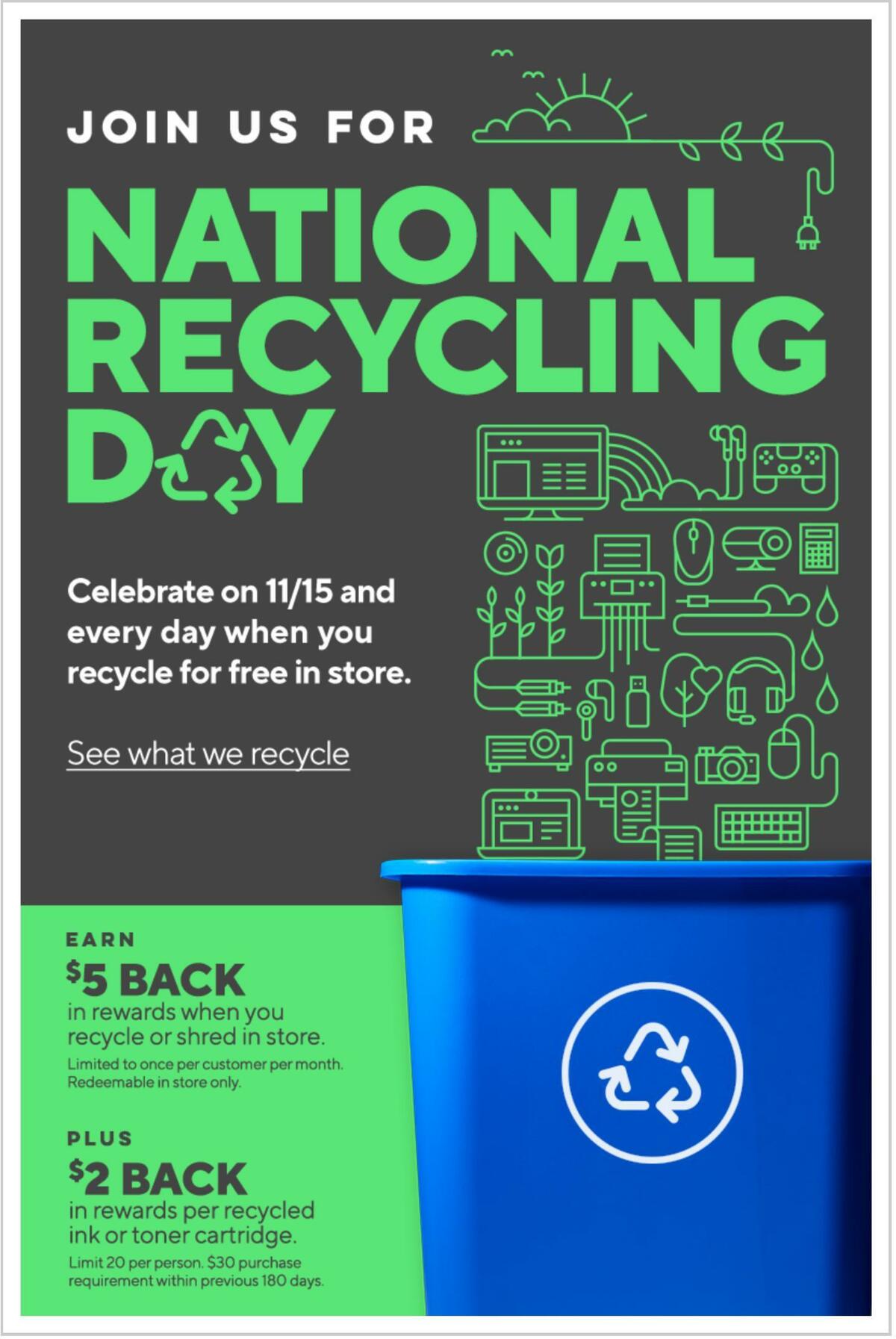 Staples Weekly Ad from November 13