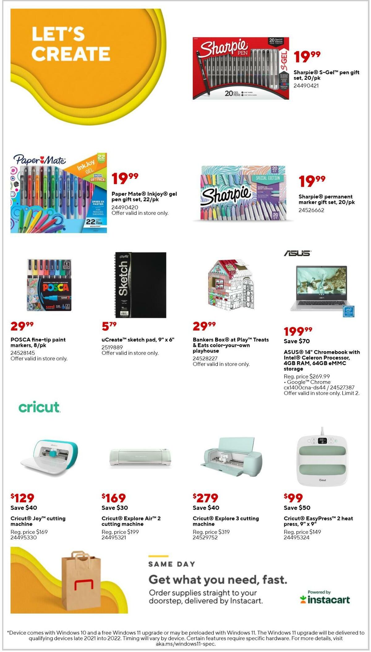 Staples Weekly Ad from November 13