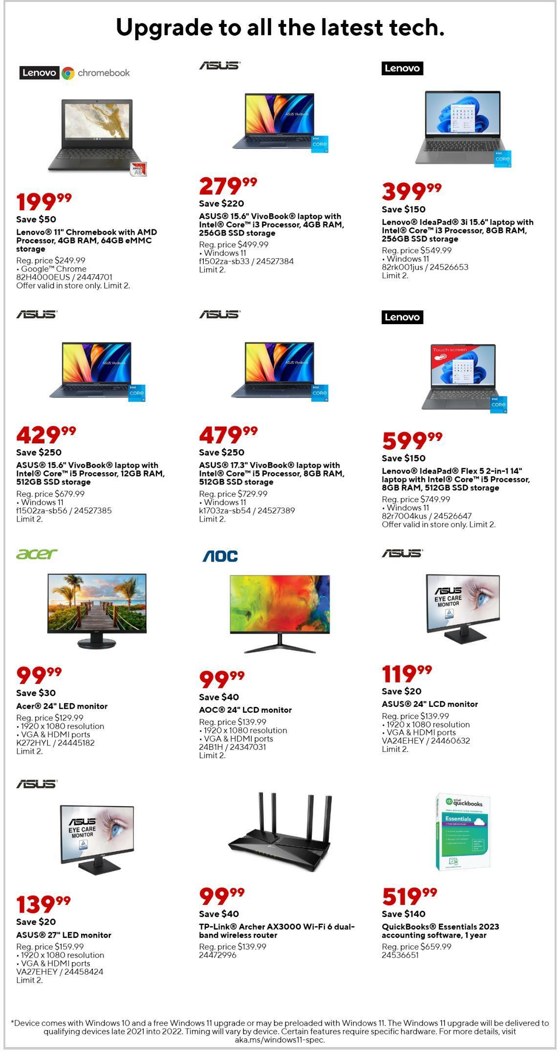 Staples Weekly Ad from November 13