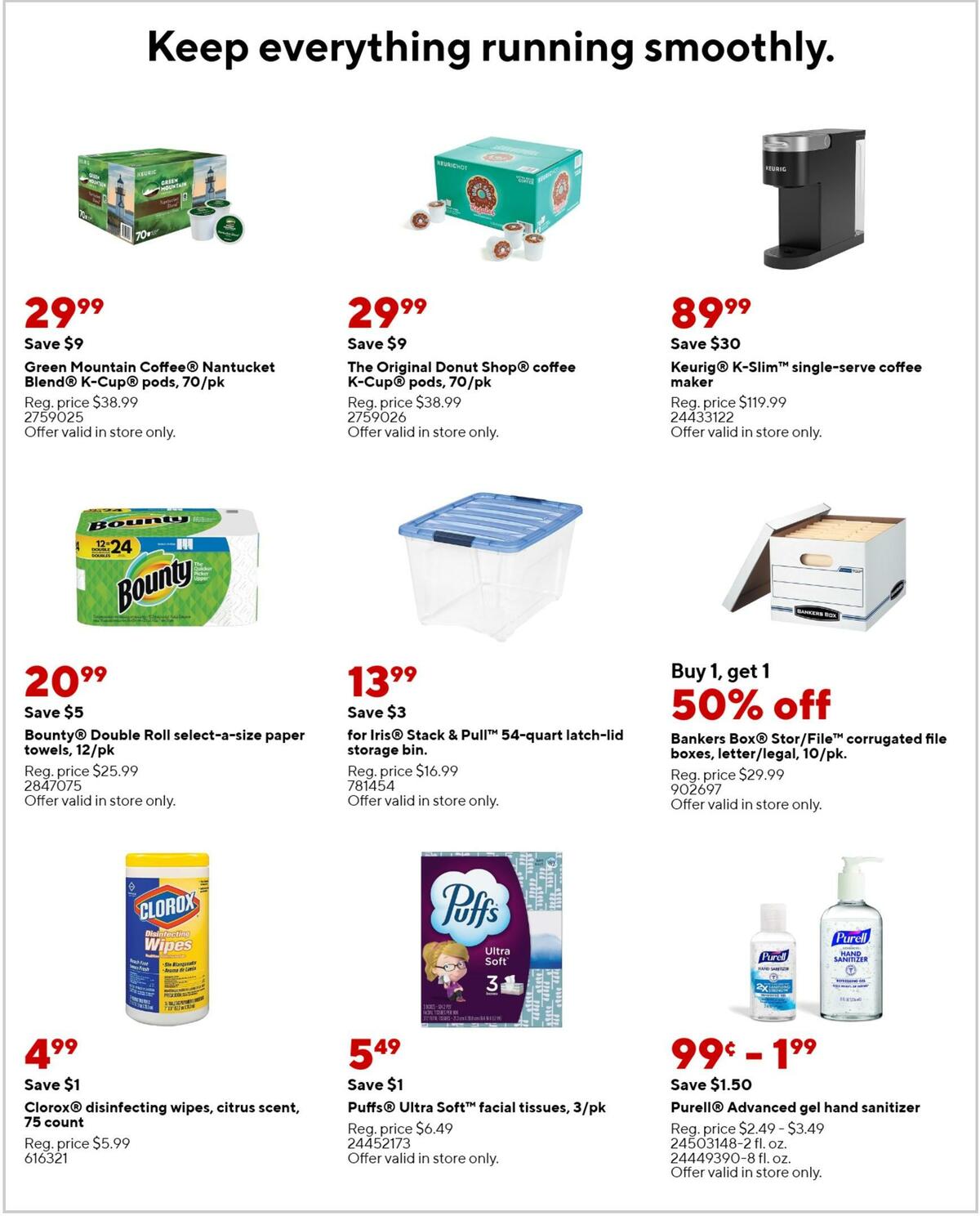 Staples Weekly Ad from November 20