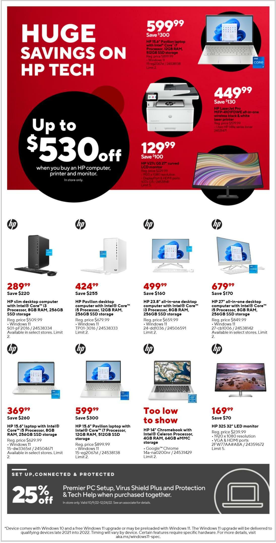 Staples Weekly Ad from November 20