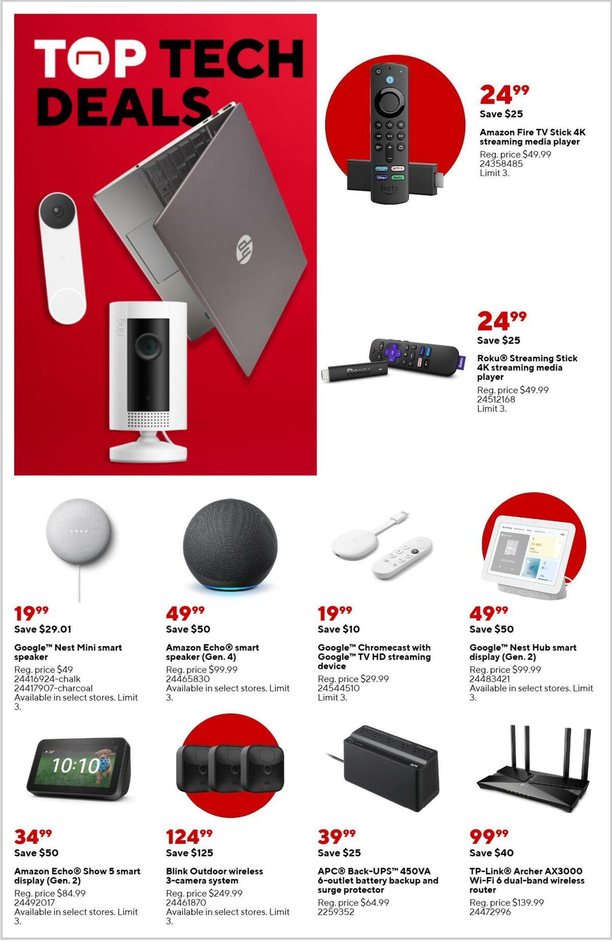 Staples Weekly Ad from November 20