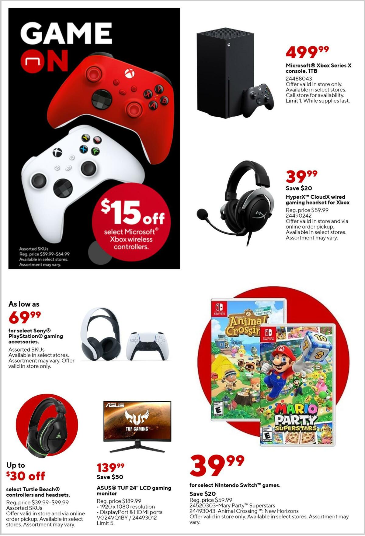 Staples Weekly Ad from November 20