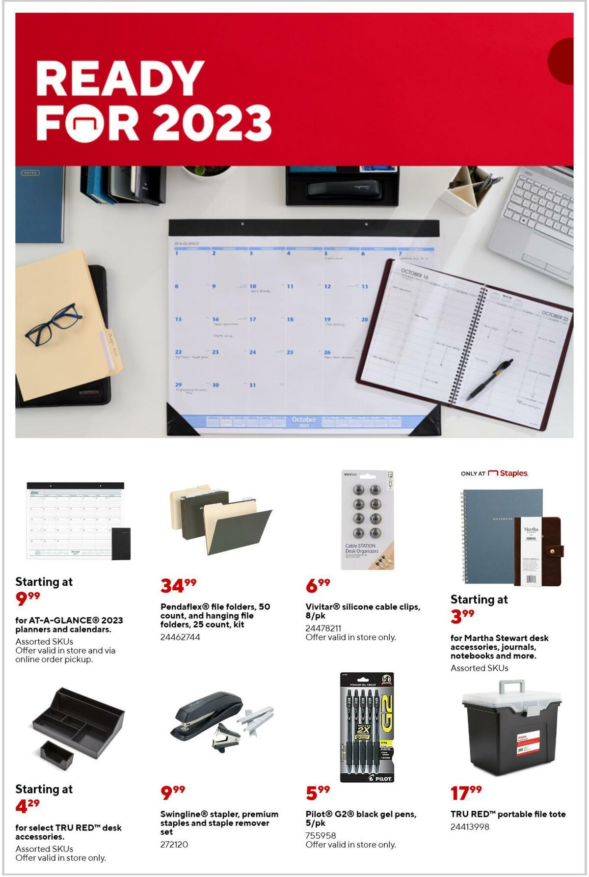 Staples Weekly Ad from December 4