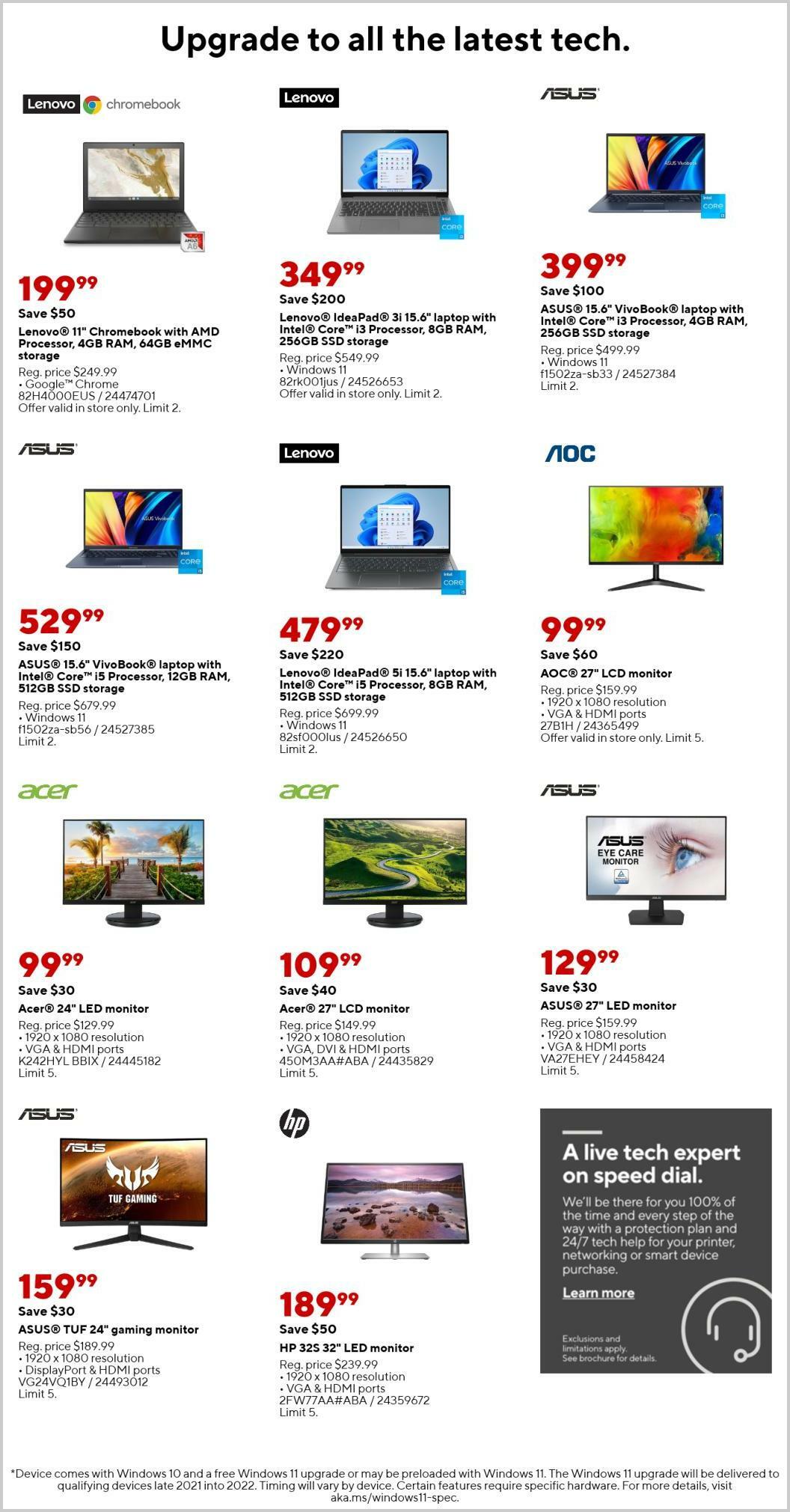 Staples Weekly Ad from December 4
